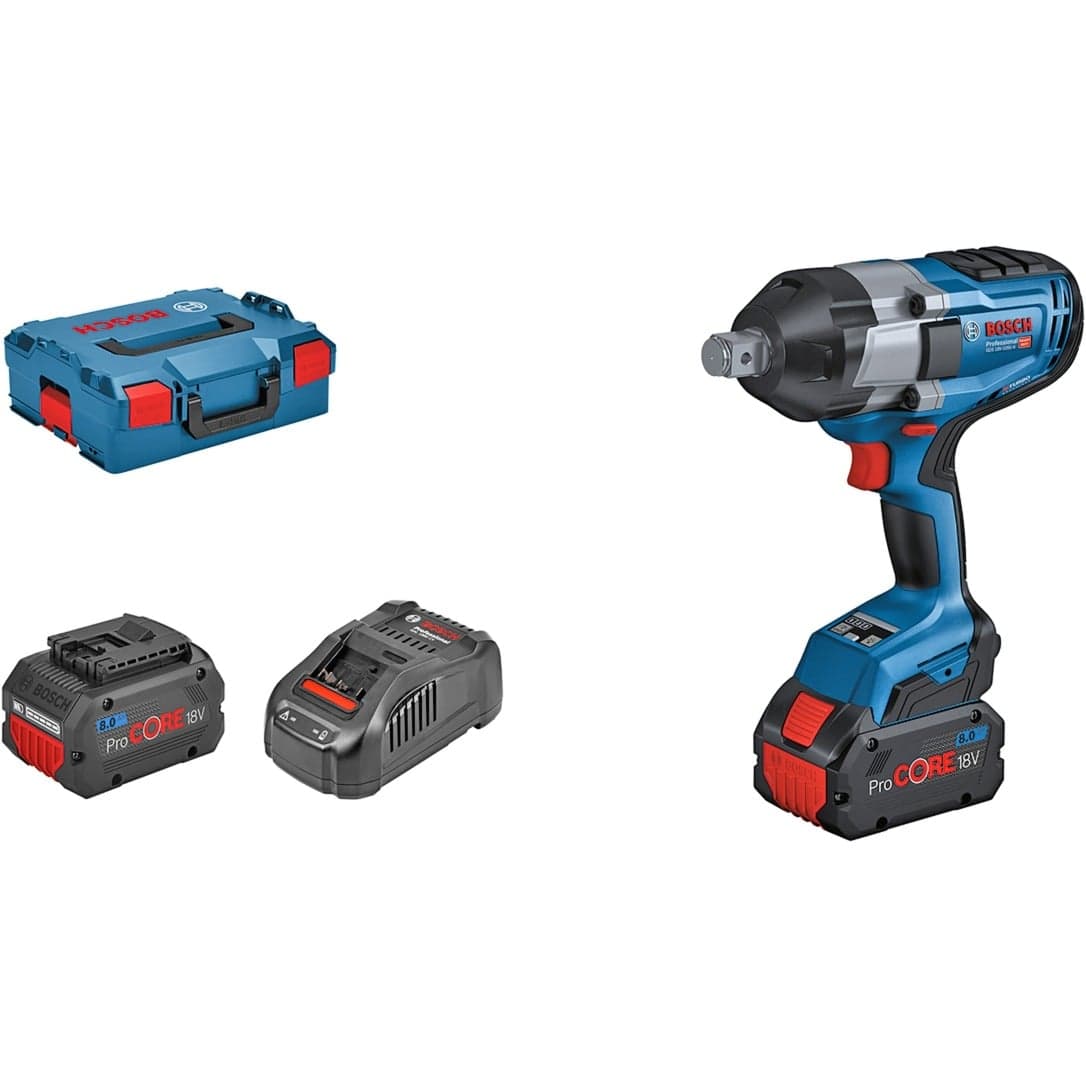 PRO Akku-Schlagschrauber BITURBO GDS 18V-1050 H Professional, 18Volt