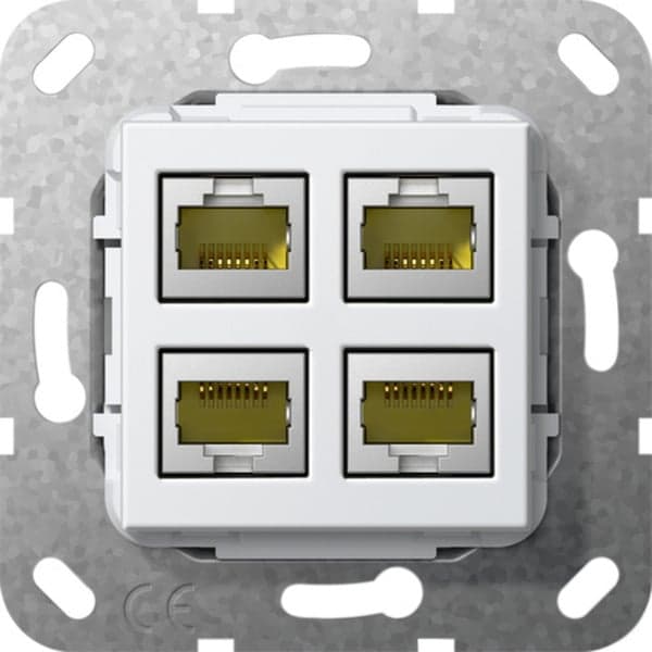 Modular Jack RJ45 Kategorie 6A, Abdeckung