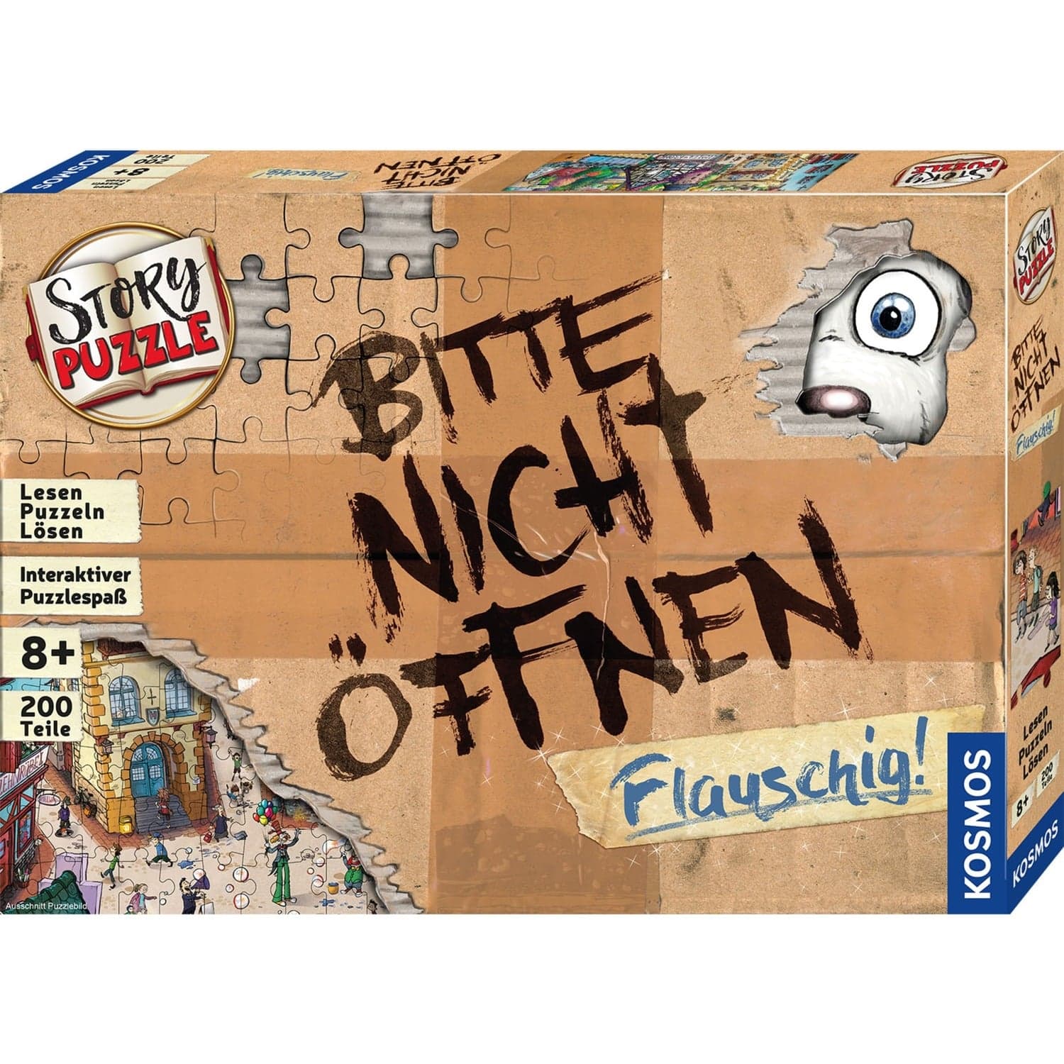 Storypuzzle - Bitte nicht öffnen - Flauschig!