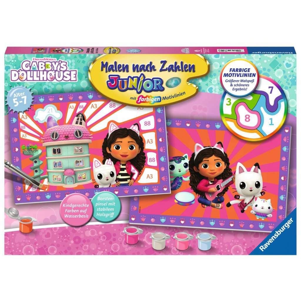 Malen nach Zahlen Junior - DreamWorks Gabby''s Dollhouse