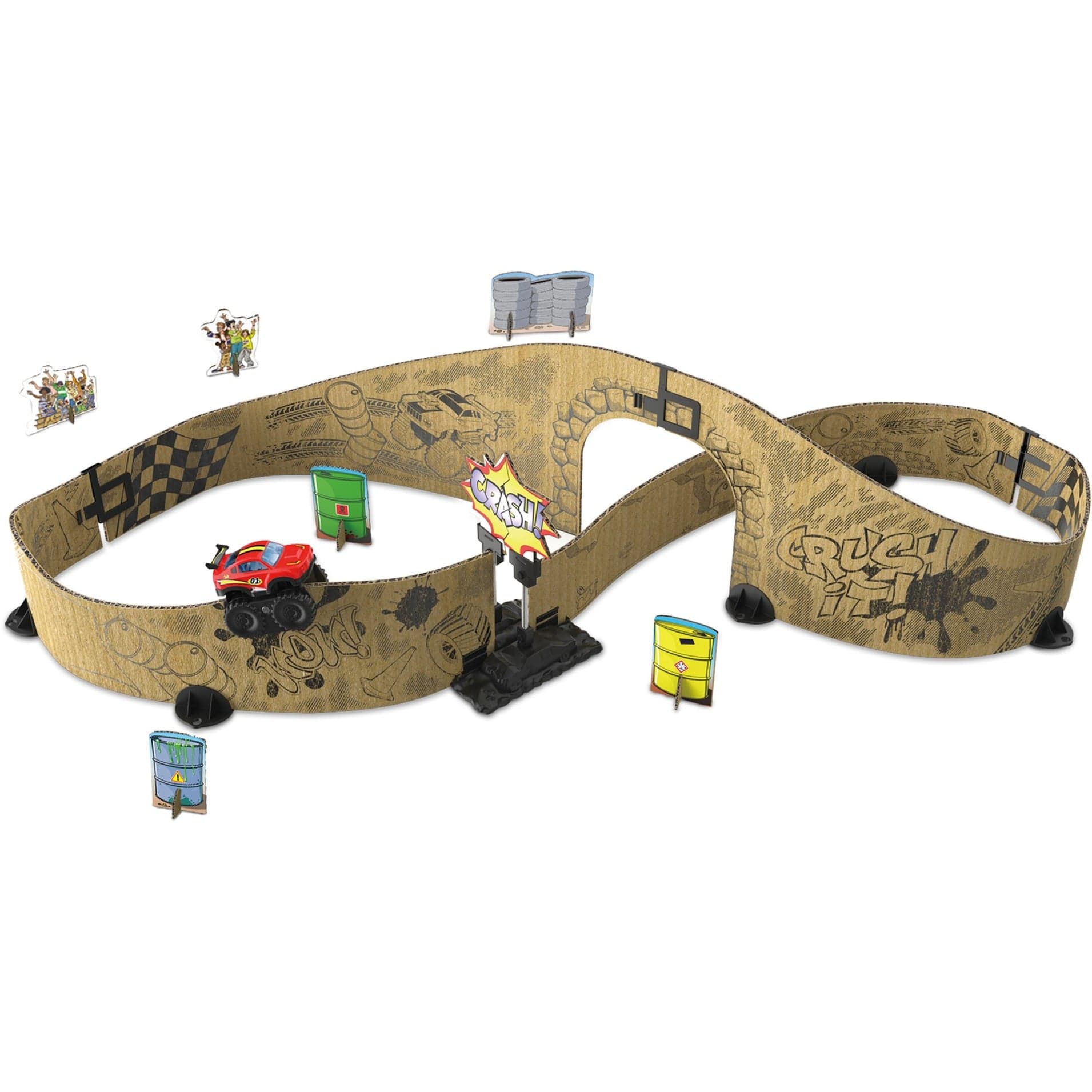 Car-Board Racers - Monster-Adventure Set, Bahn