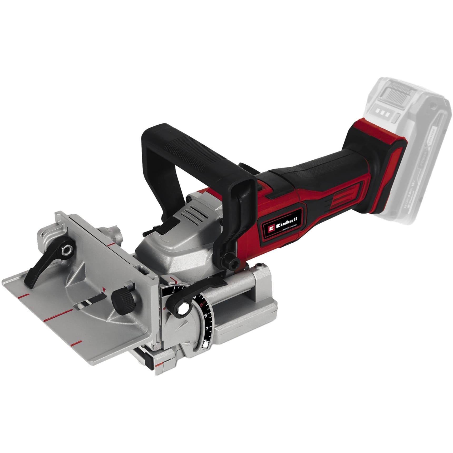 Power X-Change Akku-Flachdübelfräse TE-BJ 18 Li - Solo, 18Volt, Nutfräse