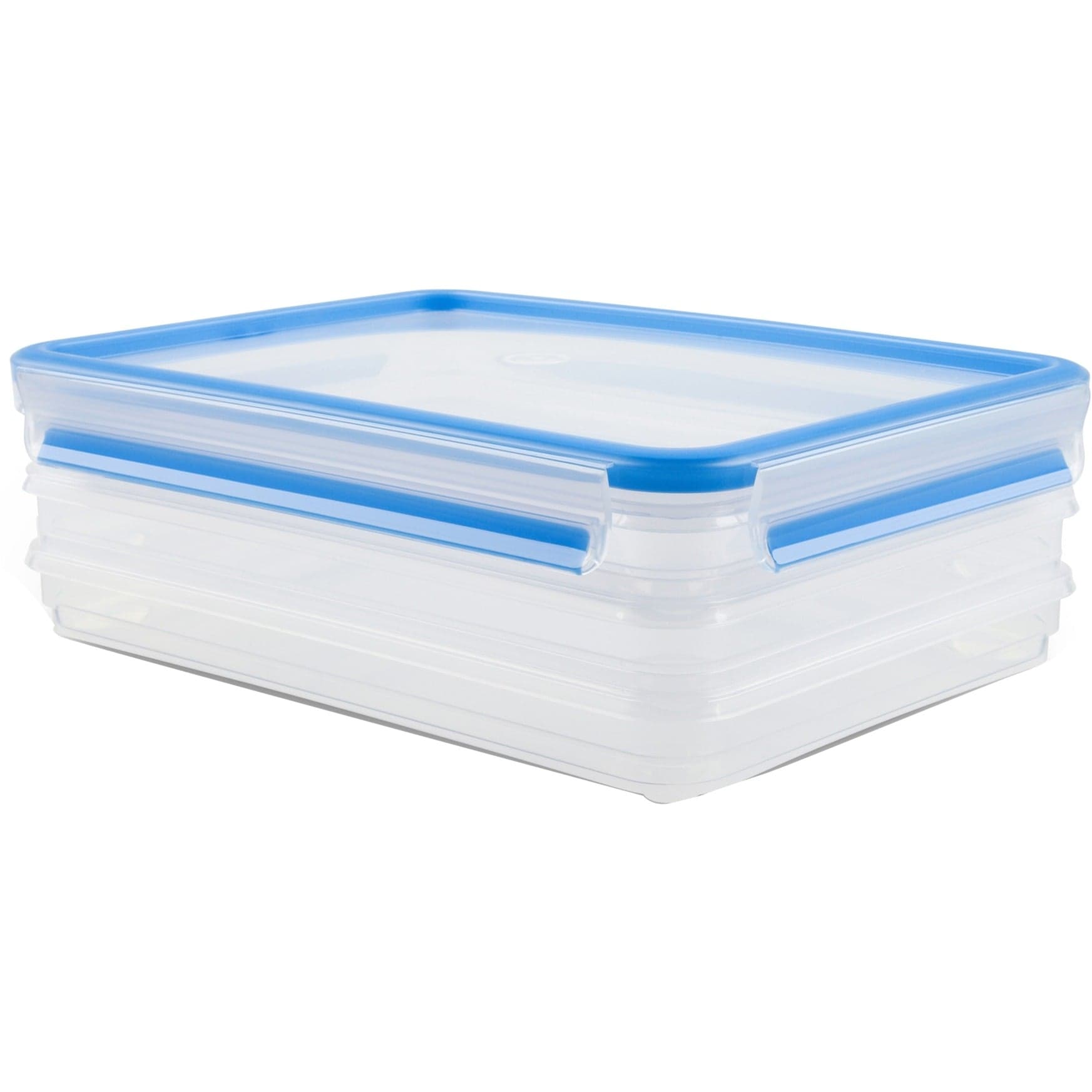 CLIP & CLOSE Aufschnittbox-System 1,0 Liter, 4-teilig, Dose