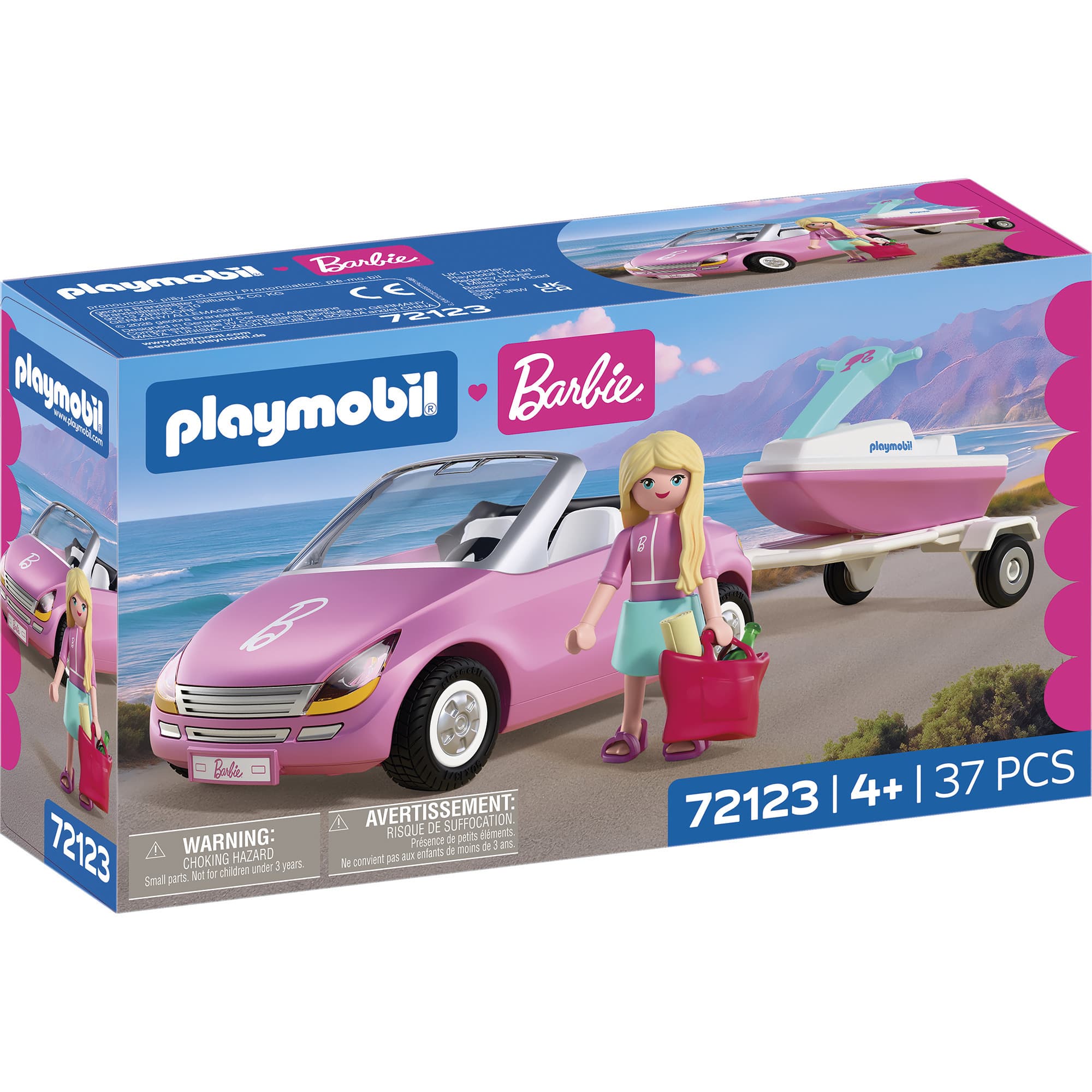 72123 Barbie Cabrio, Konstruktionsspielzeug