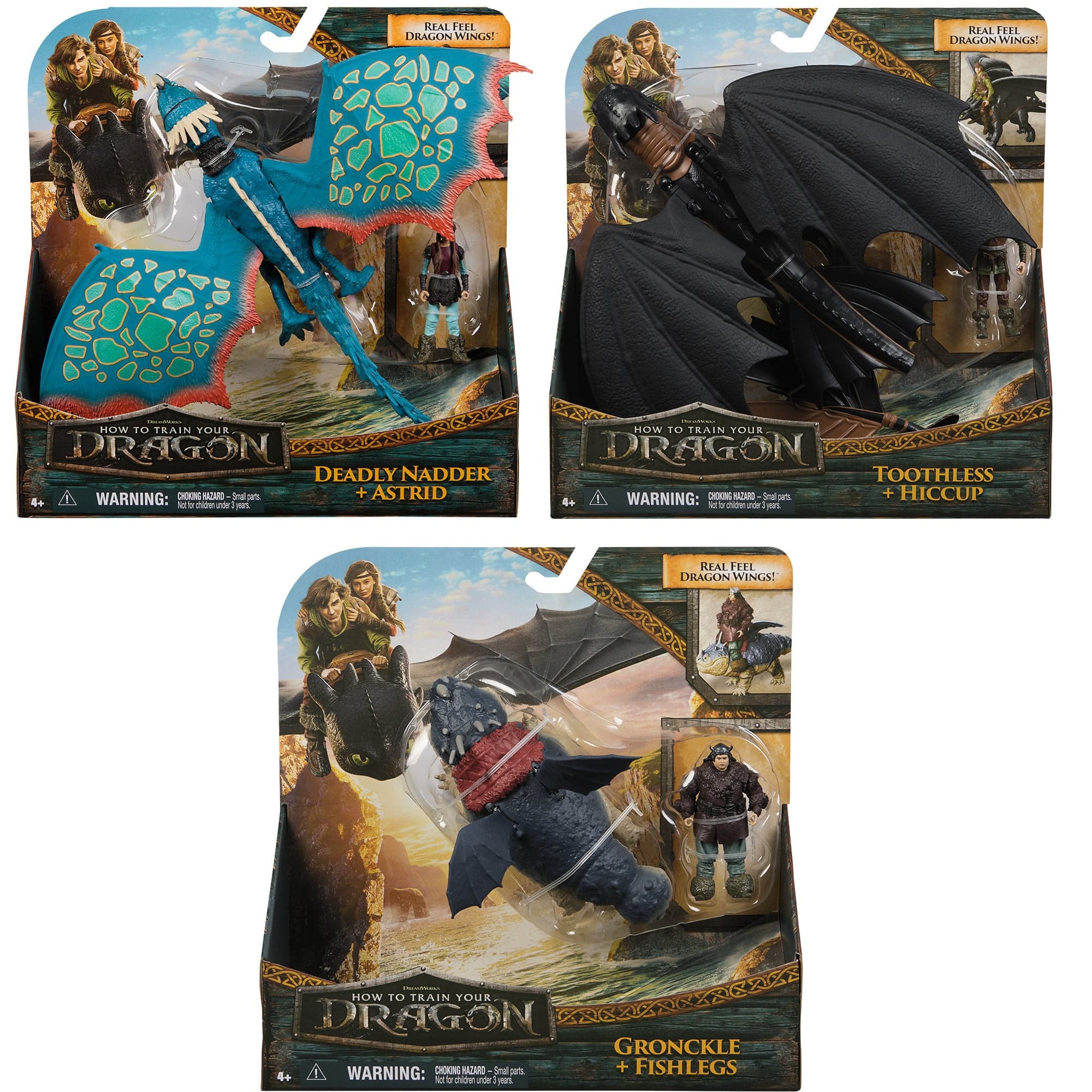Drachenzähmen leicht gemacht - Wikinger & Drachen Actionfiguren-Set, Spielfigur