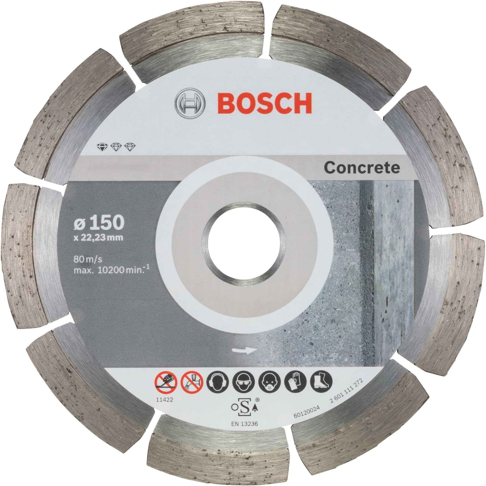 Diamanttrennscheibe Standard for Concrete, Ø 150mm