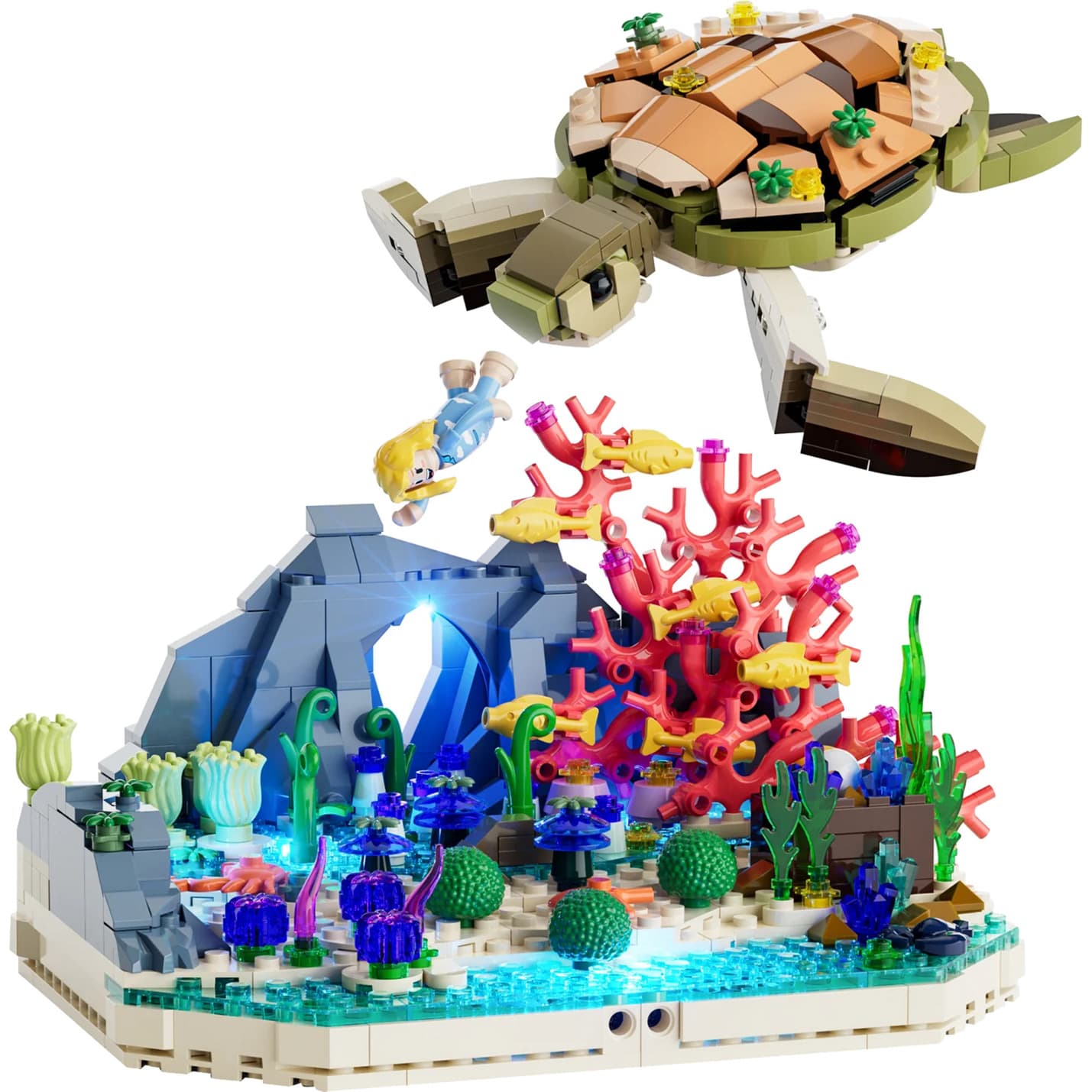 Schildkrötenriff-Traum, Konstruktionsspielzeug