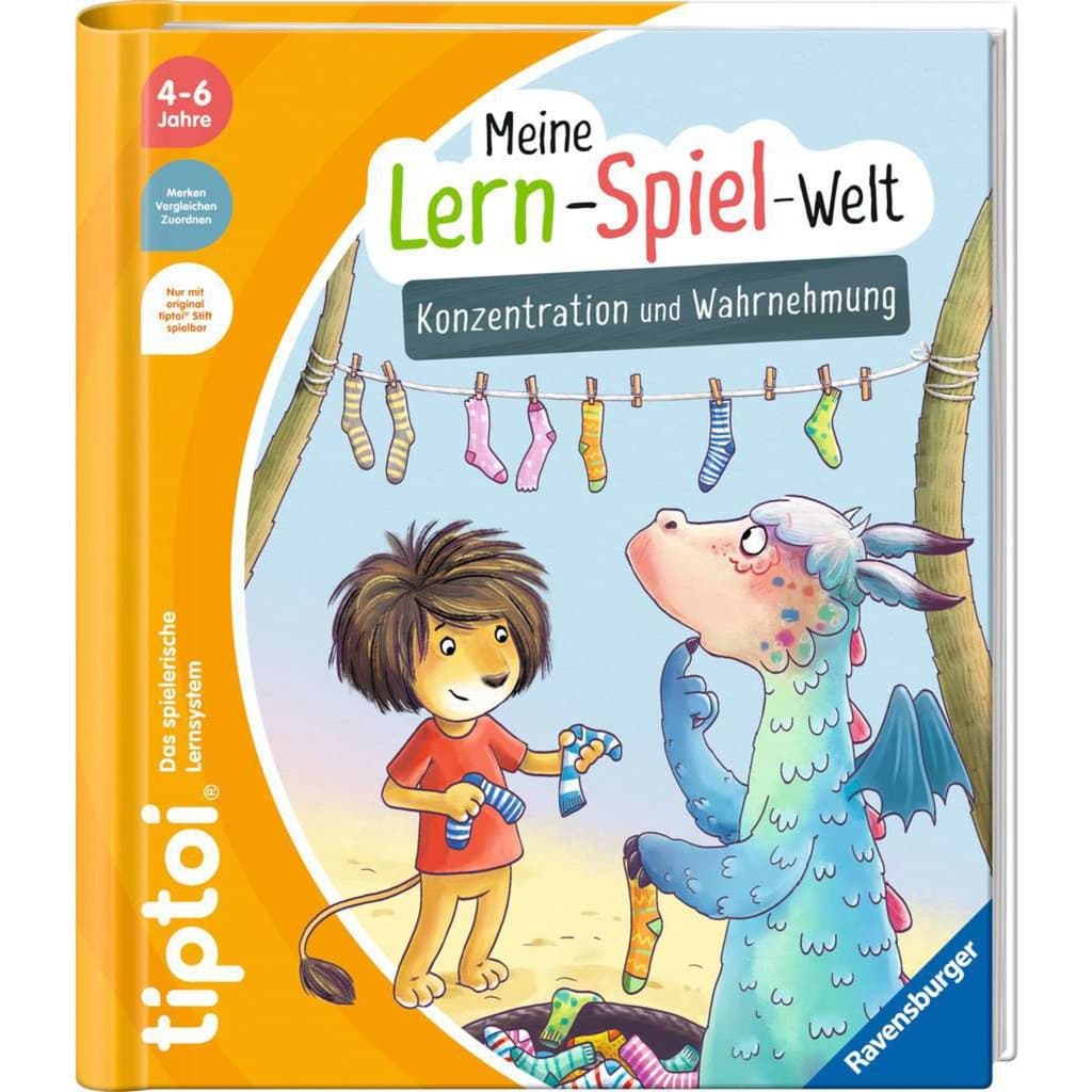 tiptoi Meine Lern-Spiel-Welt: Konzentration und Wahrnehmung, Lernbuch
