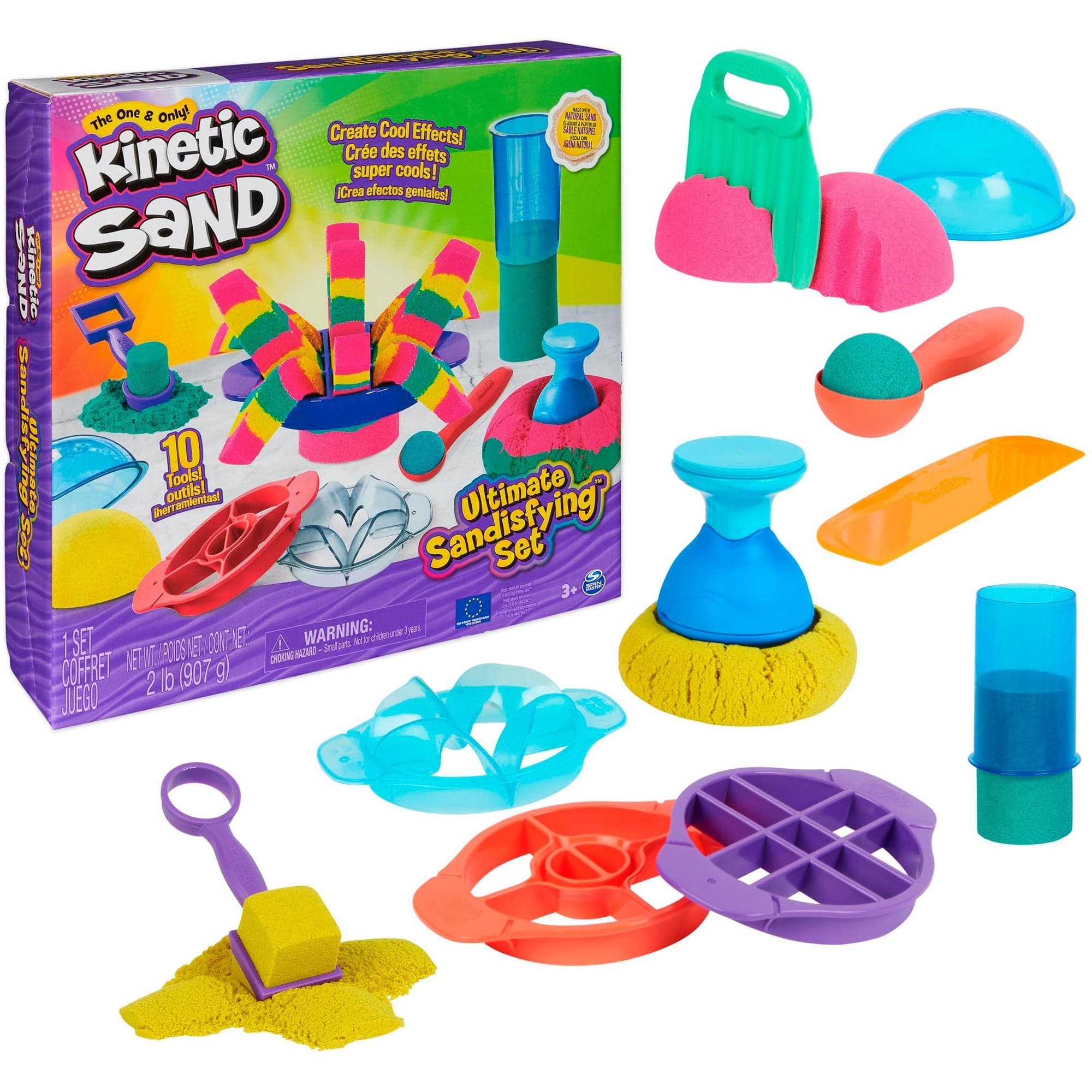 Kinetic Sand - Ultimate Sandisfying Set, Spielsand