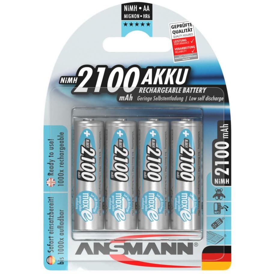 maxE 2100mAh NiMh, Akku