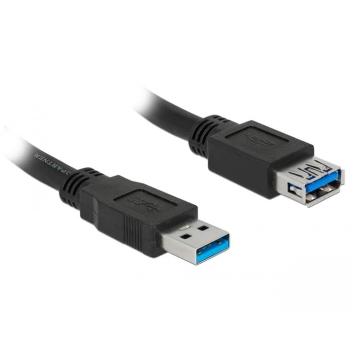 USB 3.2 Gen 1 Verlängerungskabel, USB-A Stecker > USB-A Buchse