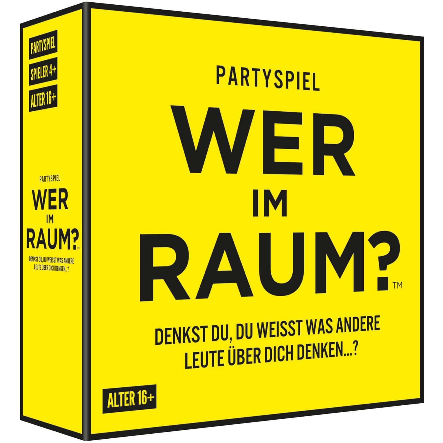 Wer im Raum? Denkst du du weißt,was andere über dich denken?, Partyspiel