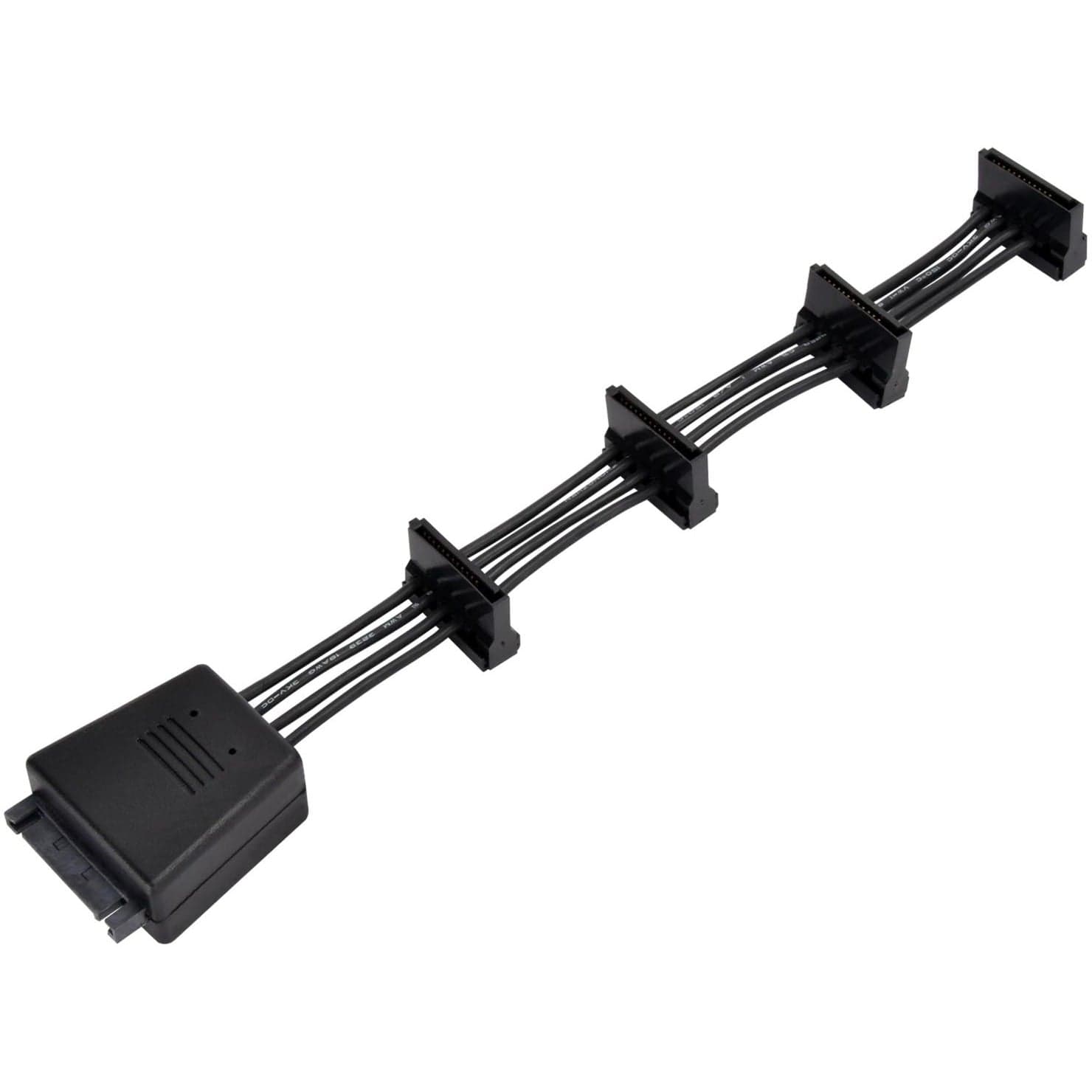 SST-CP06-E4, 1x 15-Pin-SATA > 4x 15-Pin-SATA, Kabel