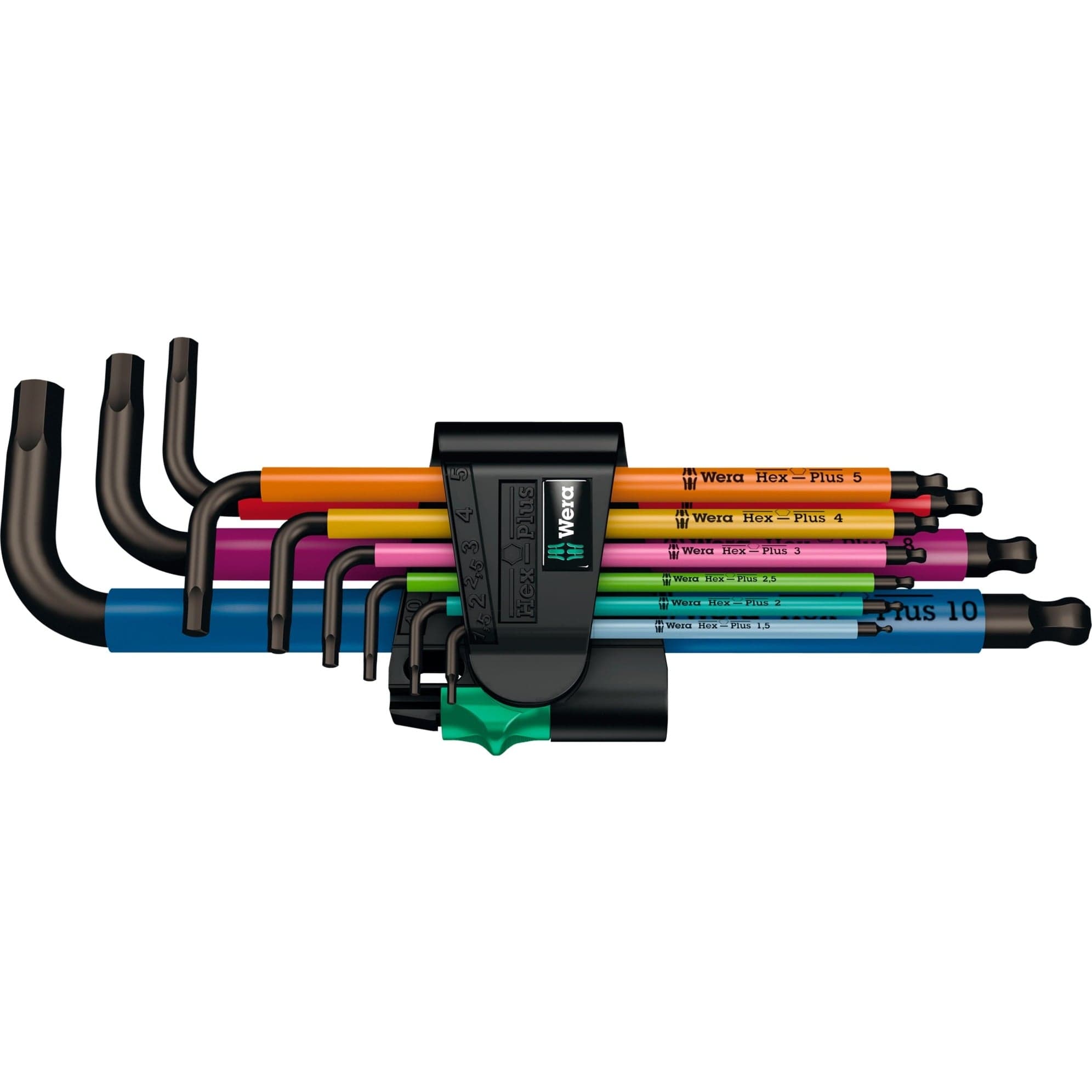 950/9 Hex-Plus Multicolour 1 Winkelschlüsselsatz, 9-teilig, Schraubendreher