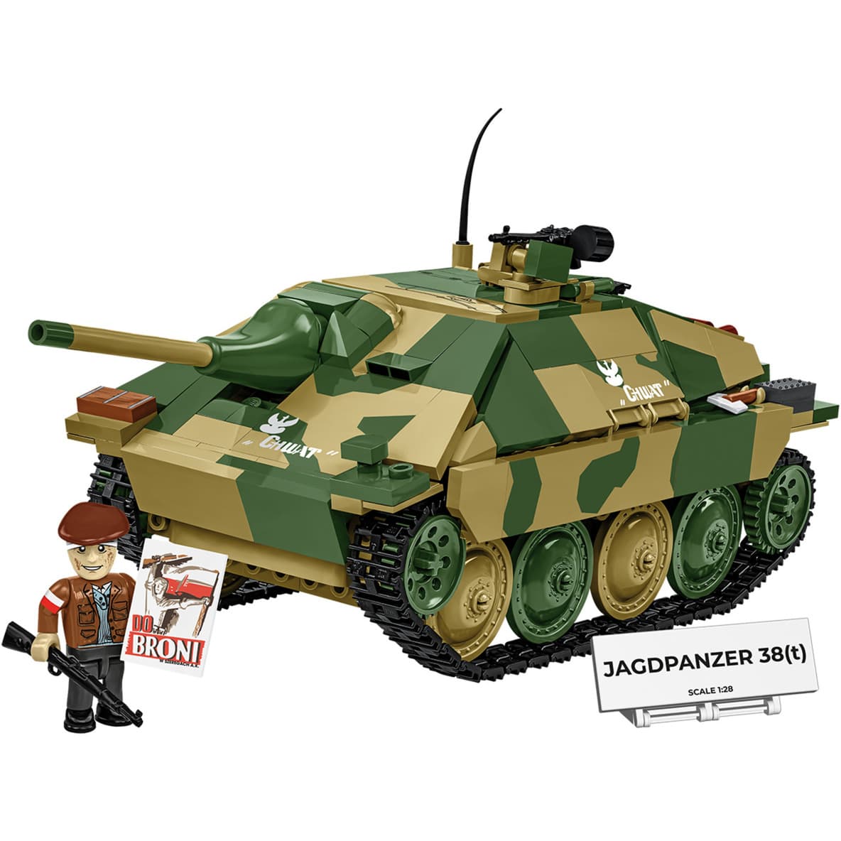 Jagdpanzer 38(t) "Chwat" (Brave), Konstruktionsspielzeug