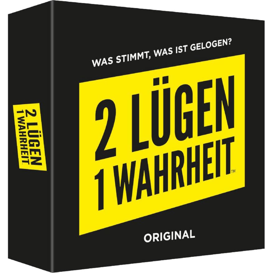 2 Lügen. 1 Wahrheit – Was stimmt, was ist gelogen?, Partyspiel