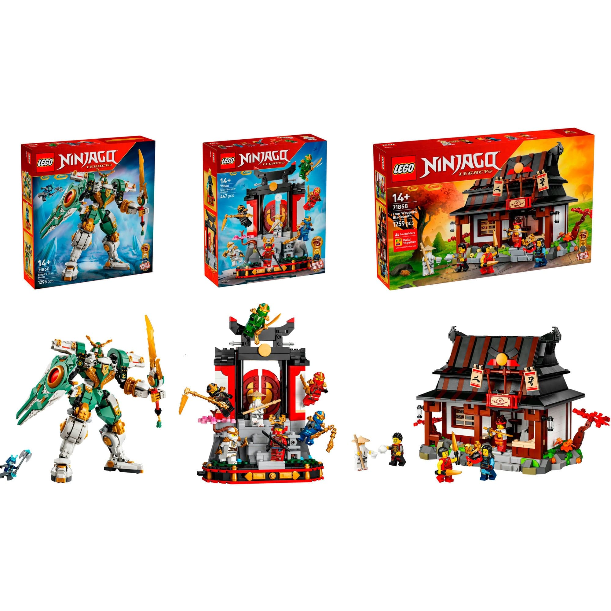 Ninjago 15-Jahre-Jubiläums-Bundle, Konstruktionsspielzeug