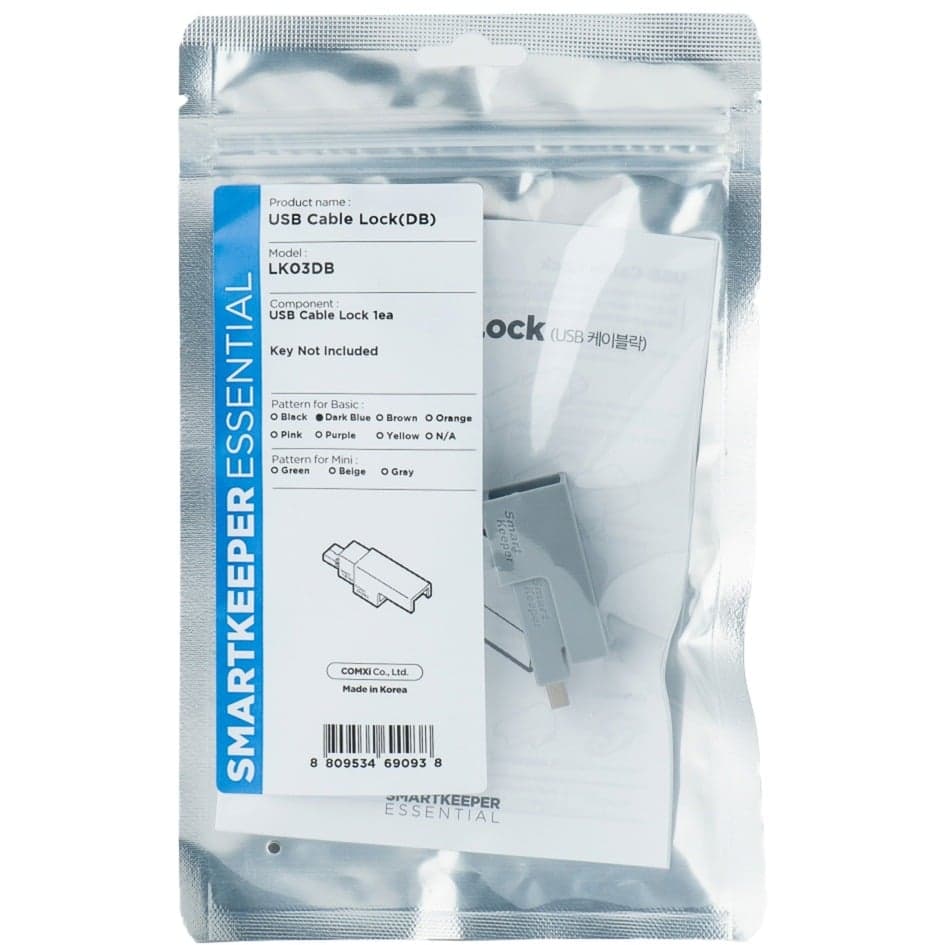 ESSENTIAL USB Cable Lock (LK03), Einsteckschloss
