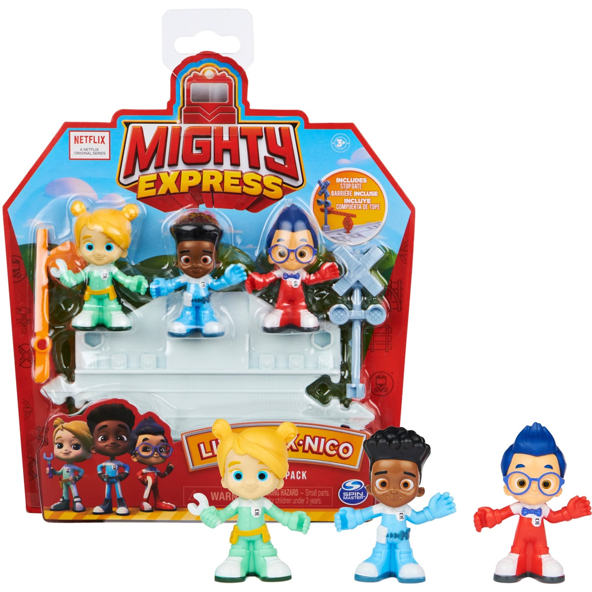 Mighty Express Kinderfiguren 3er-Set, Spielfigur