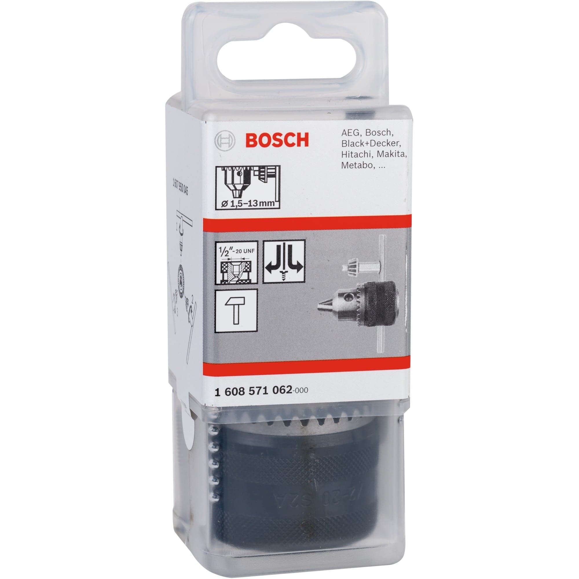 Bohrfutter 1,5 - 13mm, 1/2"-20 UNF