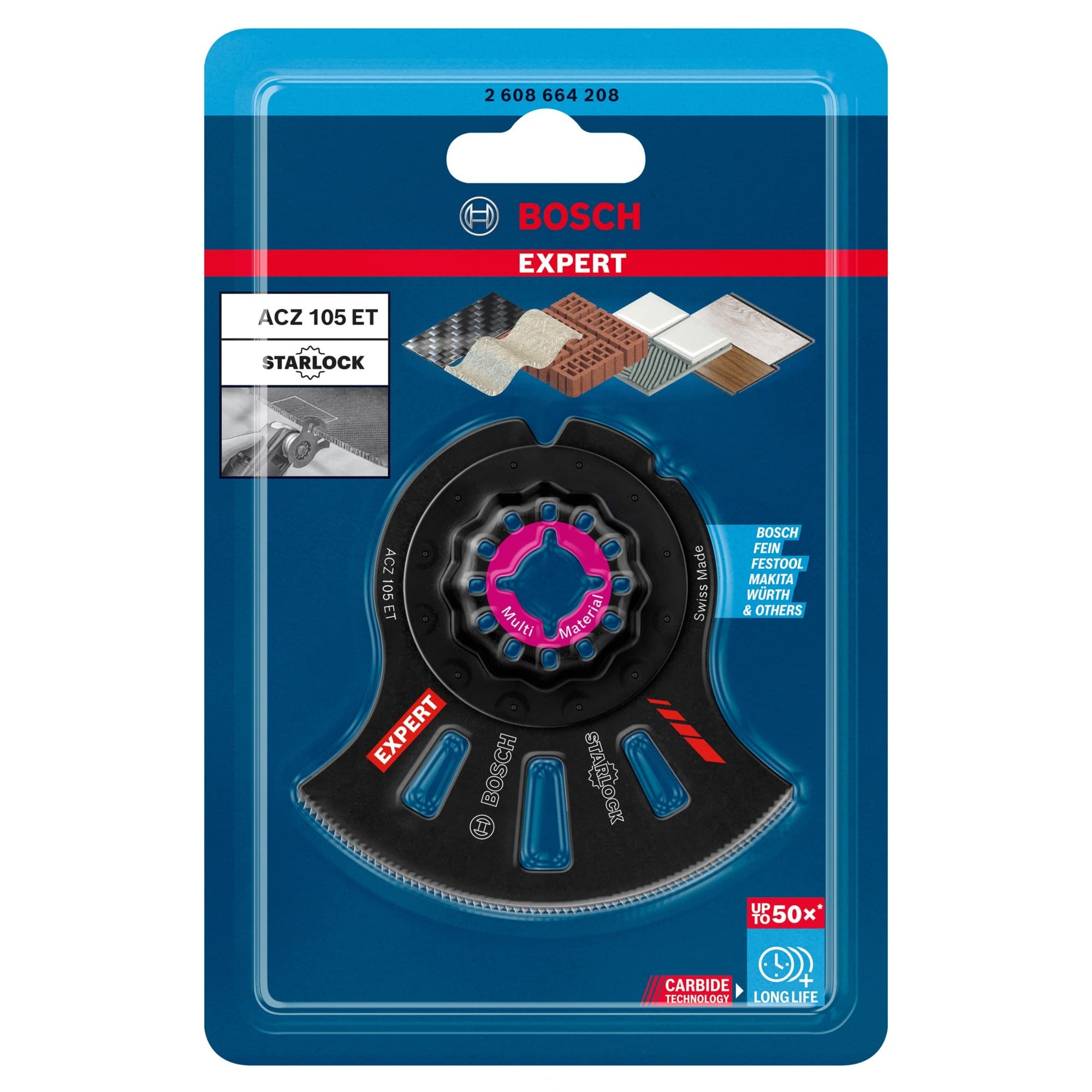 EXPERT Segmentsägeblatt ACZ 105 ET Multi Material, Ø 105mm