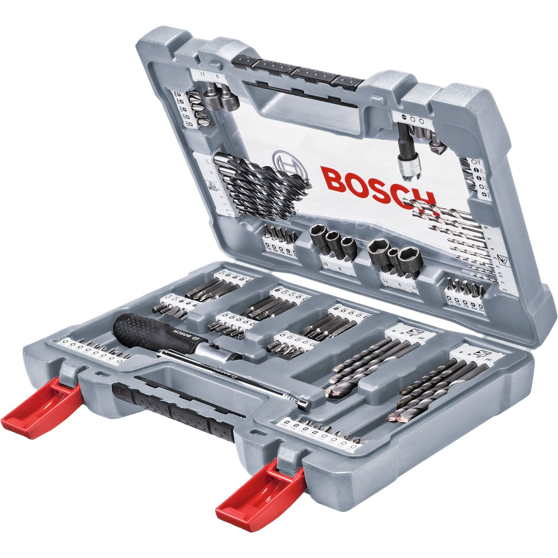 Premium X-Line Bohrer- /Schrauber-Set, 105-teilig, Bohrer- & Bit-Satz