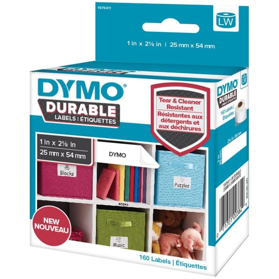 LabelWriter ORIGINAL Hochleistungsetiketten 25x54mm, 1 Rolle mit 160 Etiketten