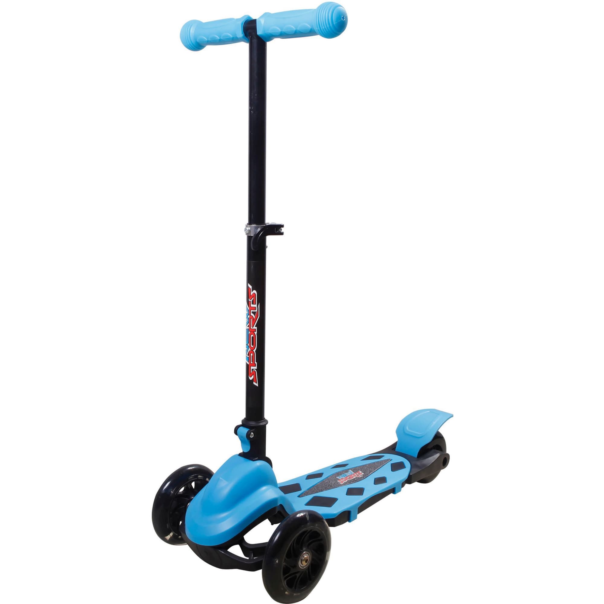 Dreirad Scooter mit 120 Millimeter Rädern und Kugellager der Genauigkeitsklasse 7