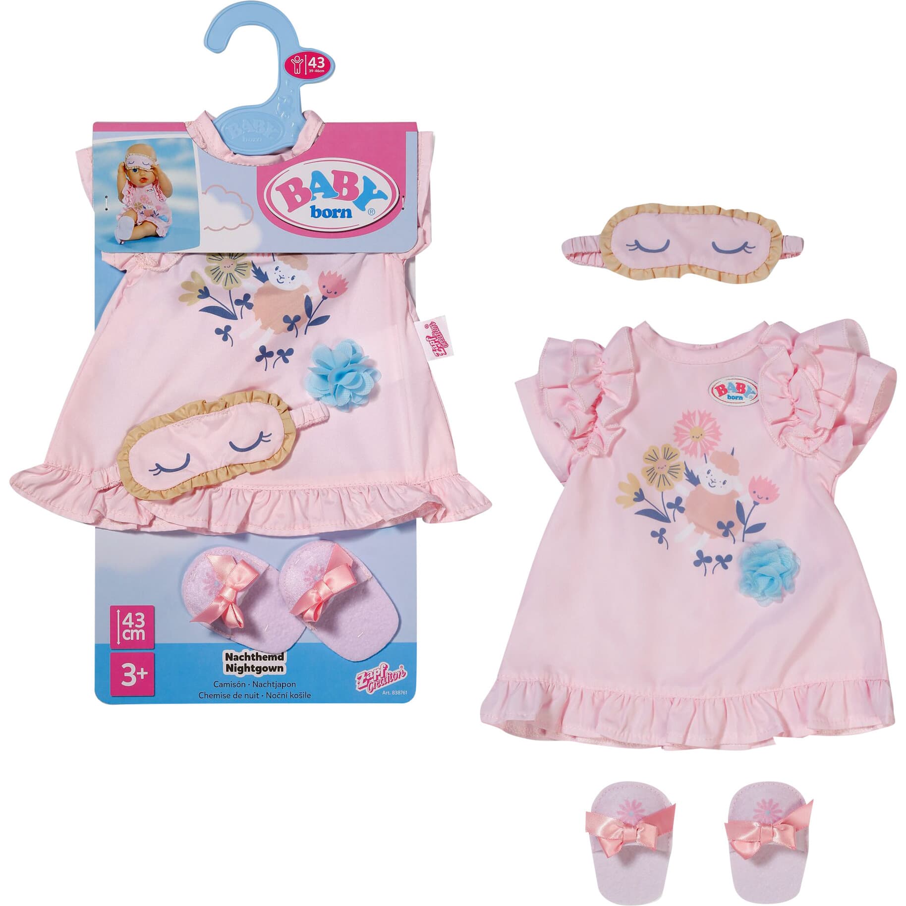 BABY born® Nachthemd 43cm, Puppenzubehör