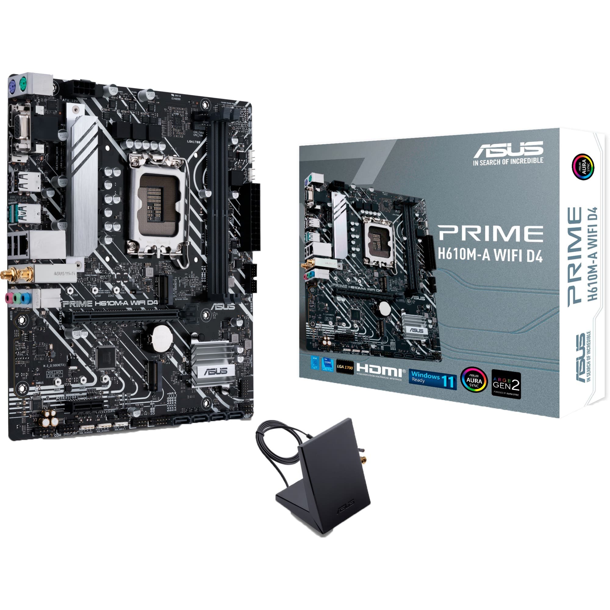 PRIME H610M-A WIFI D4, Mainboard