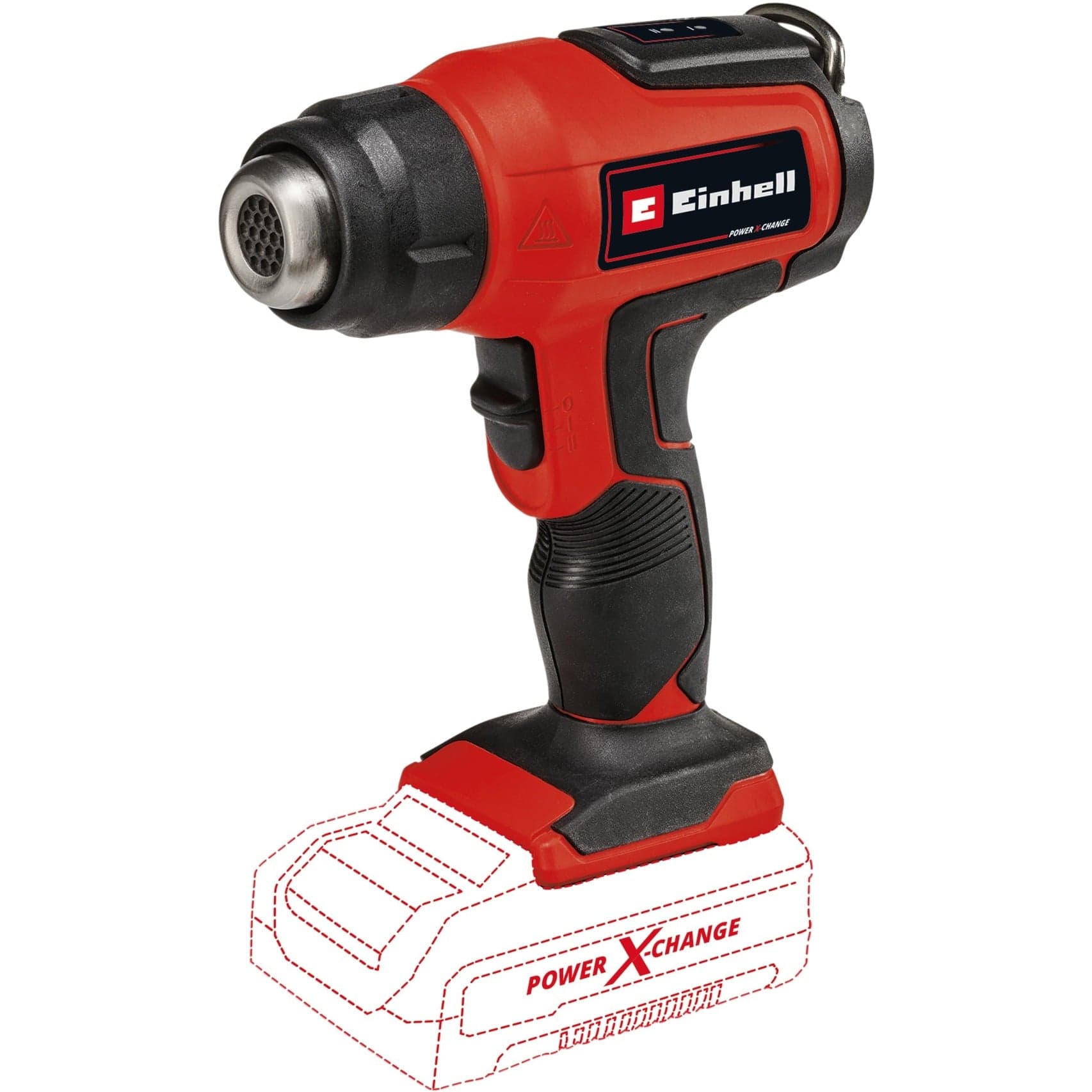 Power X-Change Akku-Heißluftpistole TE-HA 18 Li-Solo, 18Volt, Heißluftgebläse