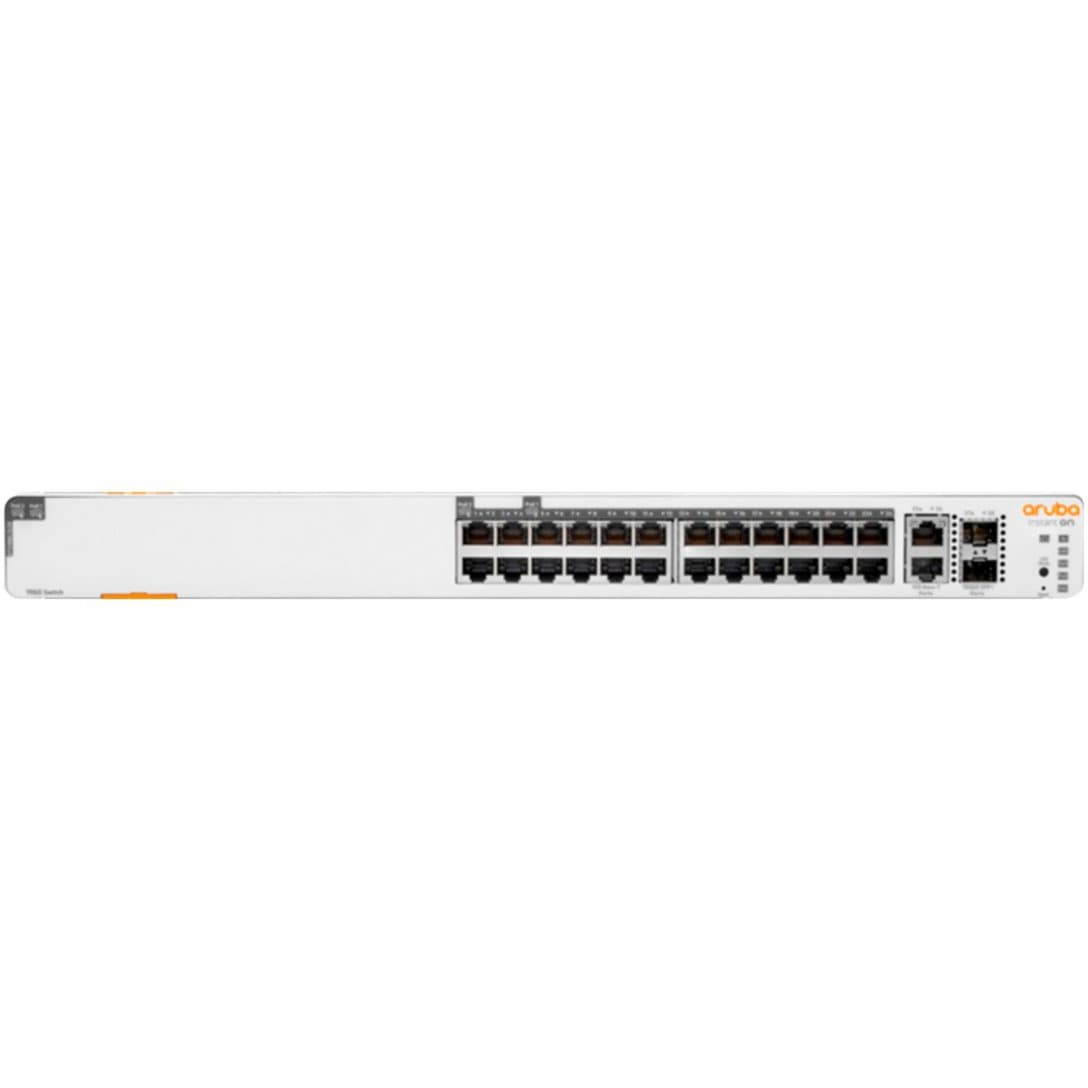 Networking Instant On Switch 20 Anschlüsse Gigabit CL4 4 Anschlüsse Gigabit CL6 PoE 2 Anschlüsse 10GBT 2 Anschlüsse SFP+ 370 W 1960