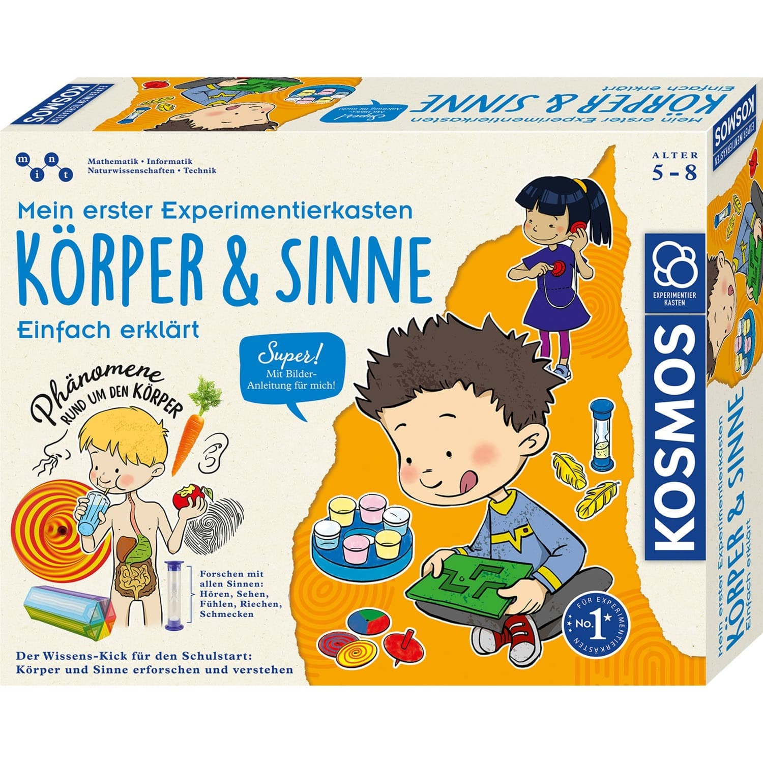 Mein erster Experimentierkasten - Körper & Sinne