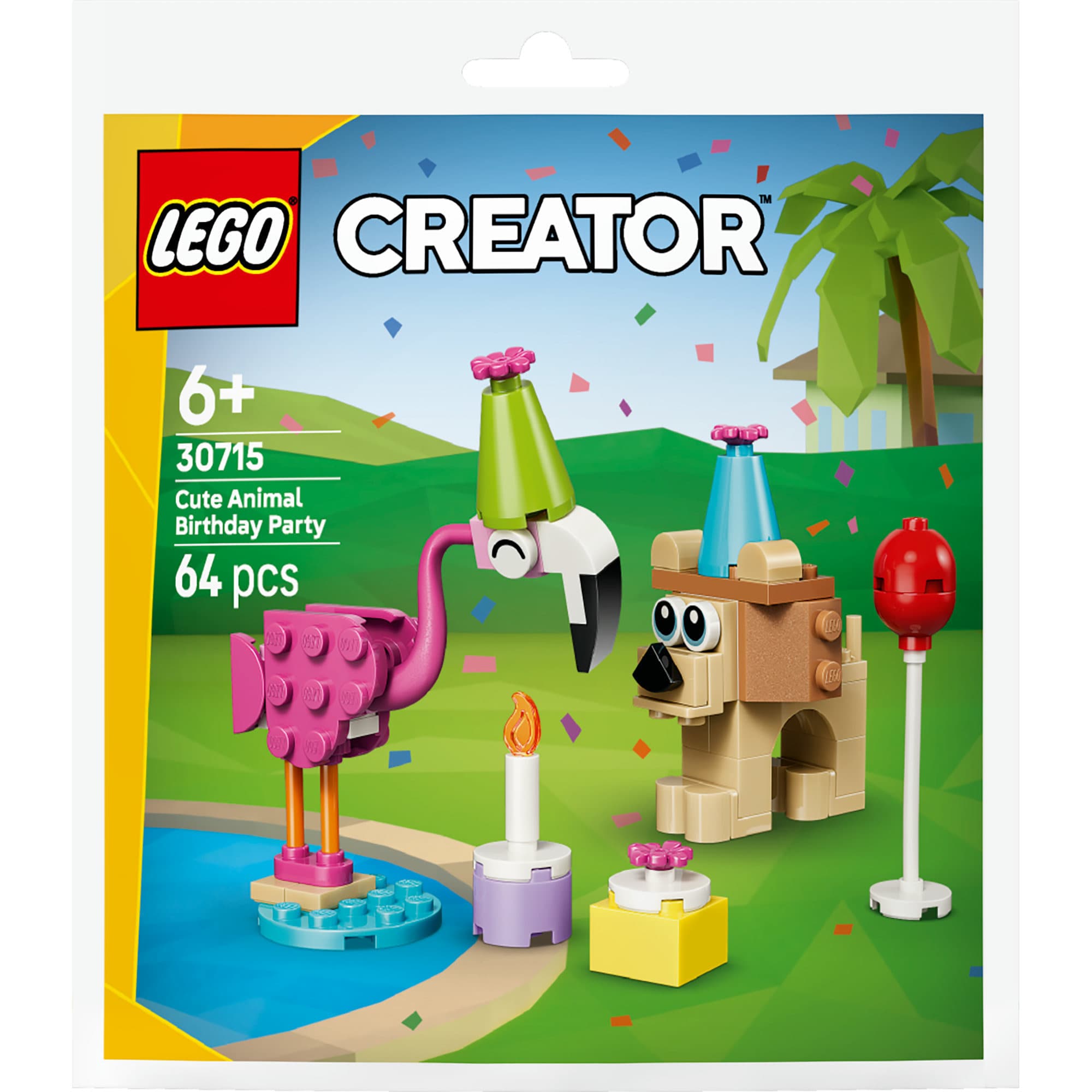 30715 Creator Niedliche Tiere Feiern Geburtstag, Konstruktionsspielzeug