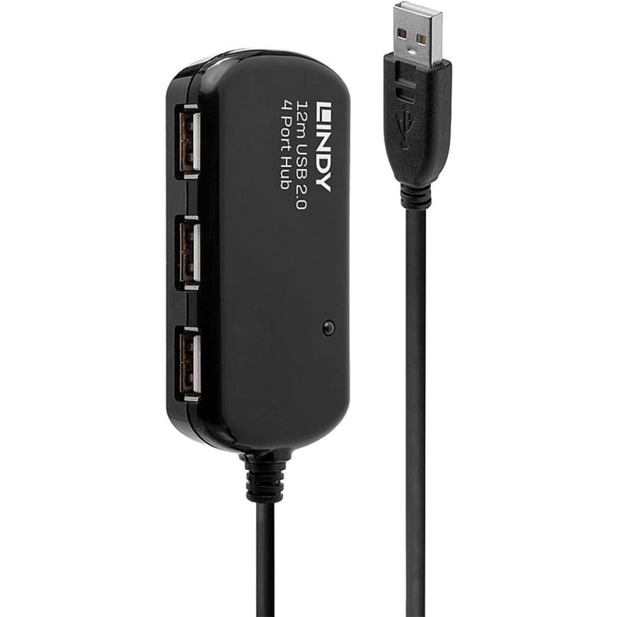 USB 2.0 Aktivverlängerungshub Pro 2.0 12m, USB-Hub