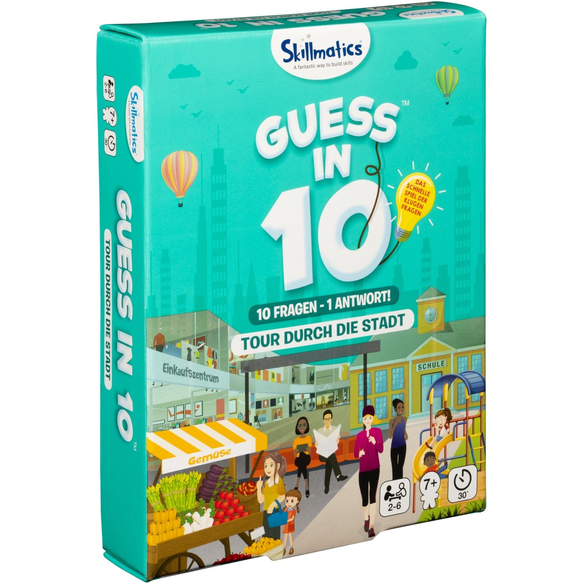 Guess in 10 - Ratespiel "Tour durch die Stadt" - Mit 10 Fragen zur Antwort (deutsche Ausgabe), Quizspiel