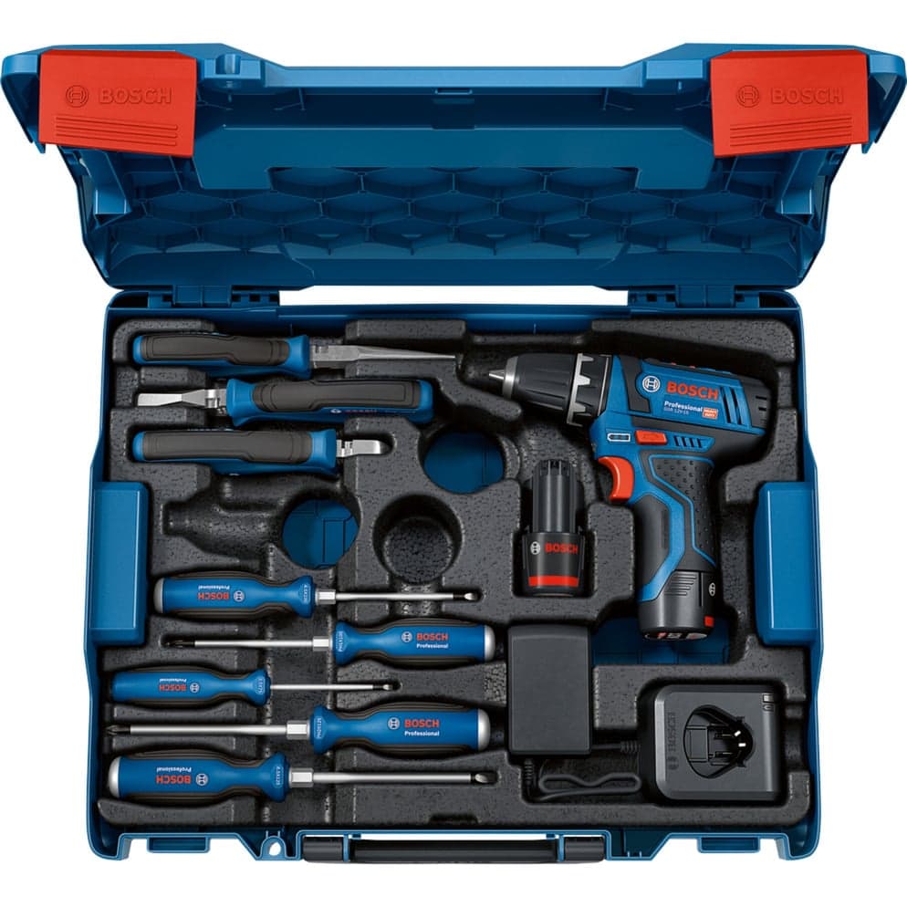 Akku-Bohrschrauber GSR 12V-15 Professional Set, 12Volt