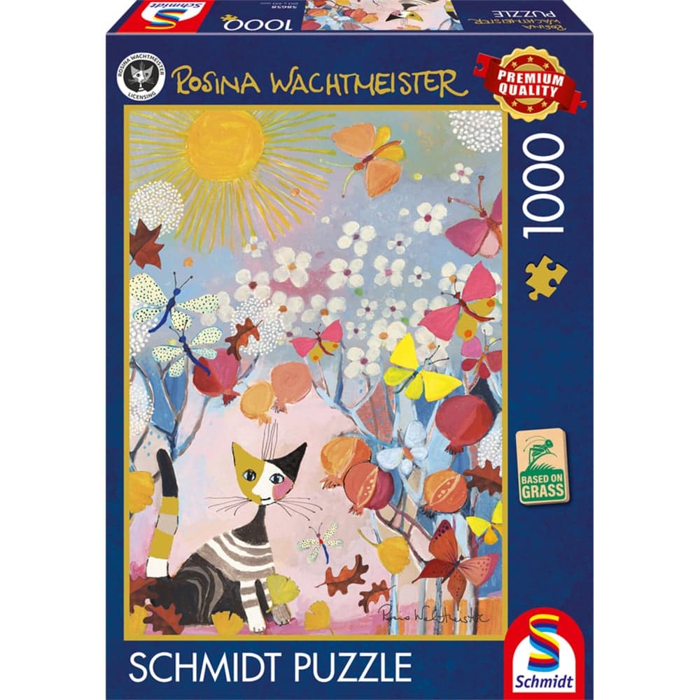 Rosina Wachtmeister: Gestreiftes Kätzchen, Puzzle