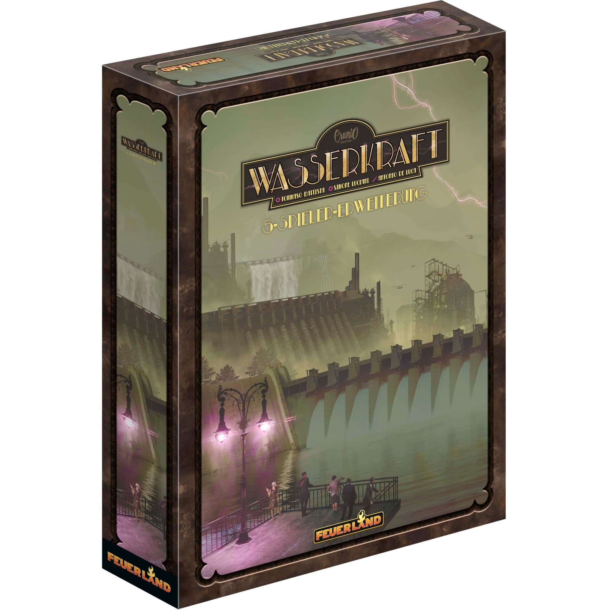 Wasserkraft: 5 Spieler Erweiterung, Brettspiel