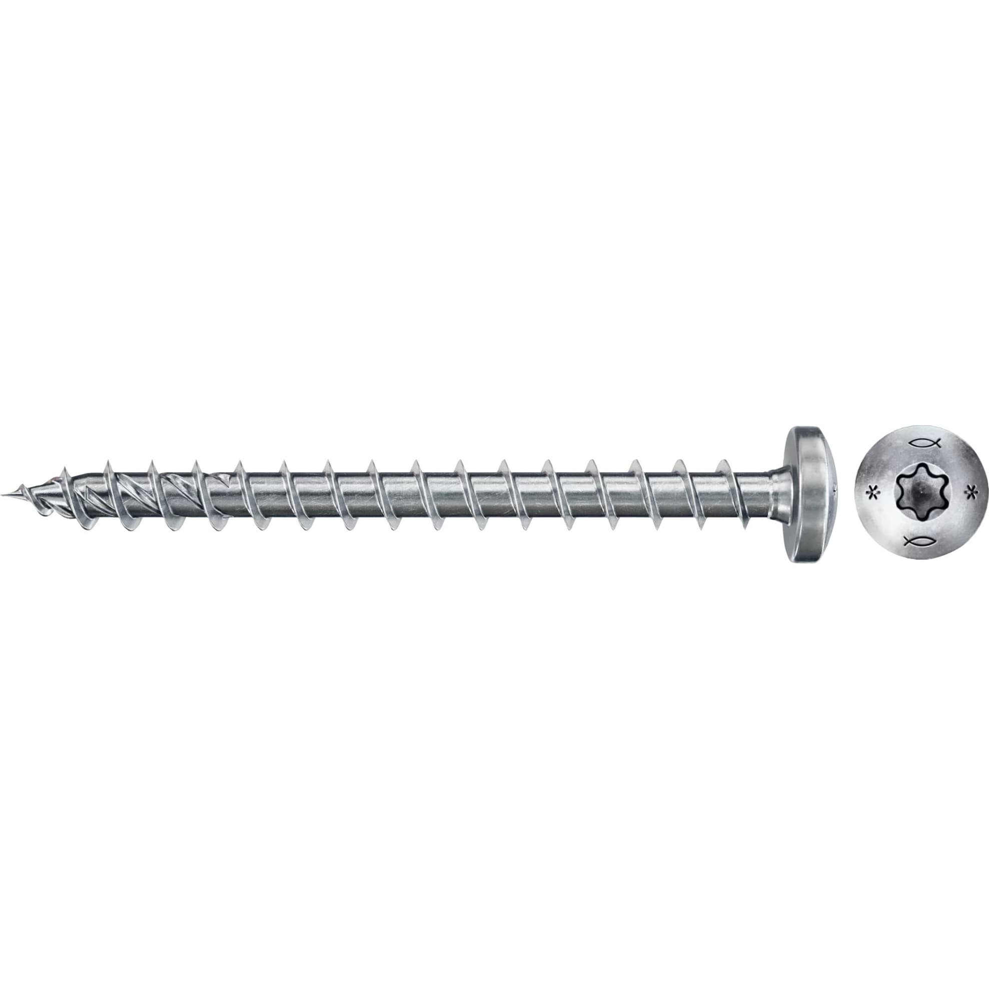 Spanplattenschraube PowerFast II 4,5x40 Pan Head TX VG