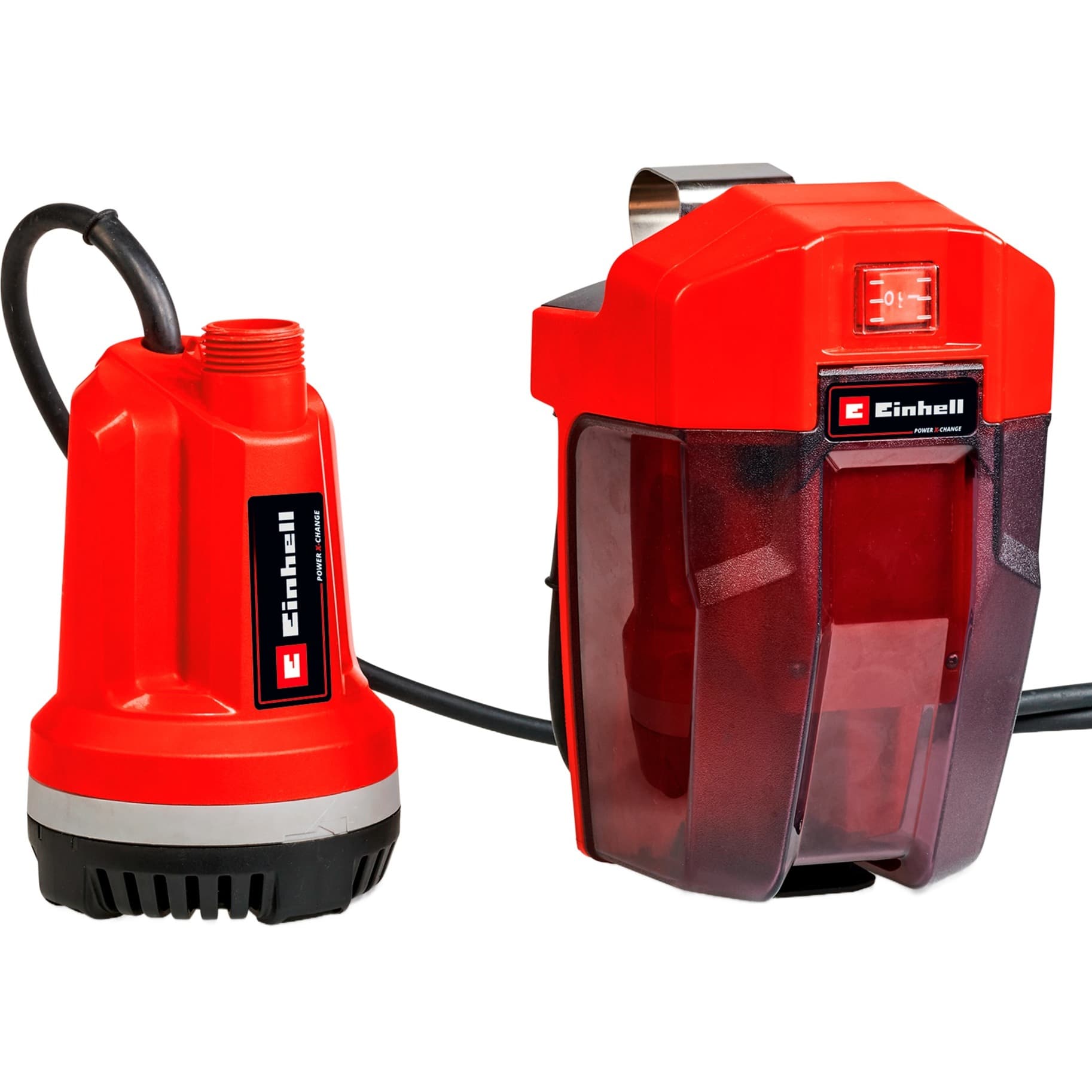 Power X-Change Akku-Klarwasserpumpe GE-PP 18 RB Li-Solo, 18Volt, Tauch- / Druckpumpe