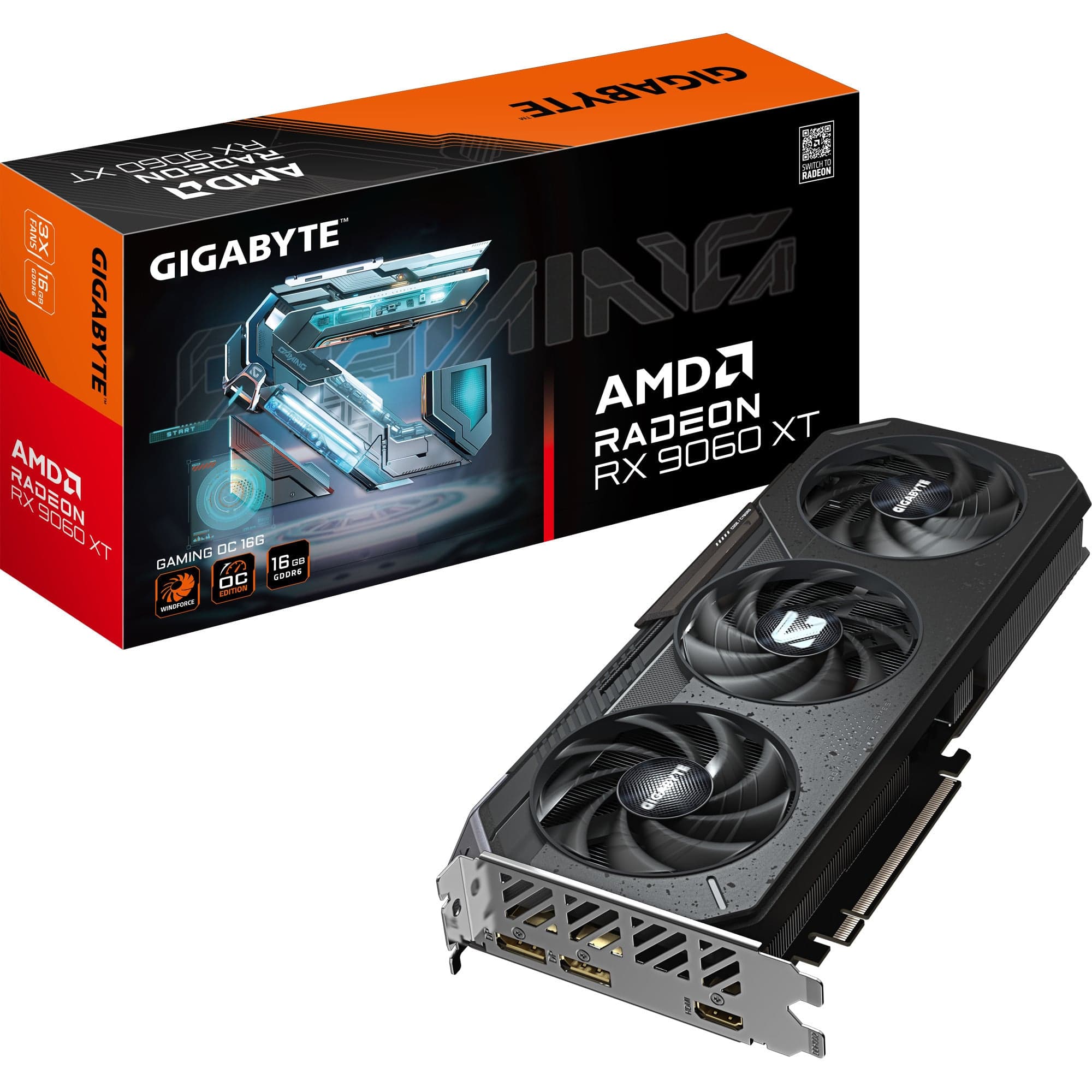 Radeon RX 9060 XT GAMING OC 16GB, Grafikkarte