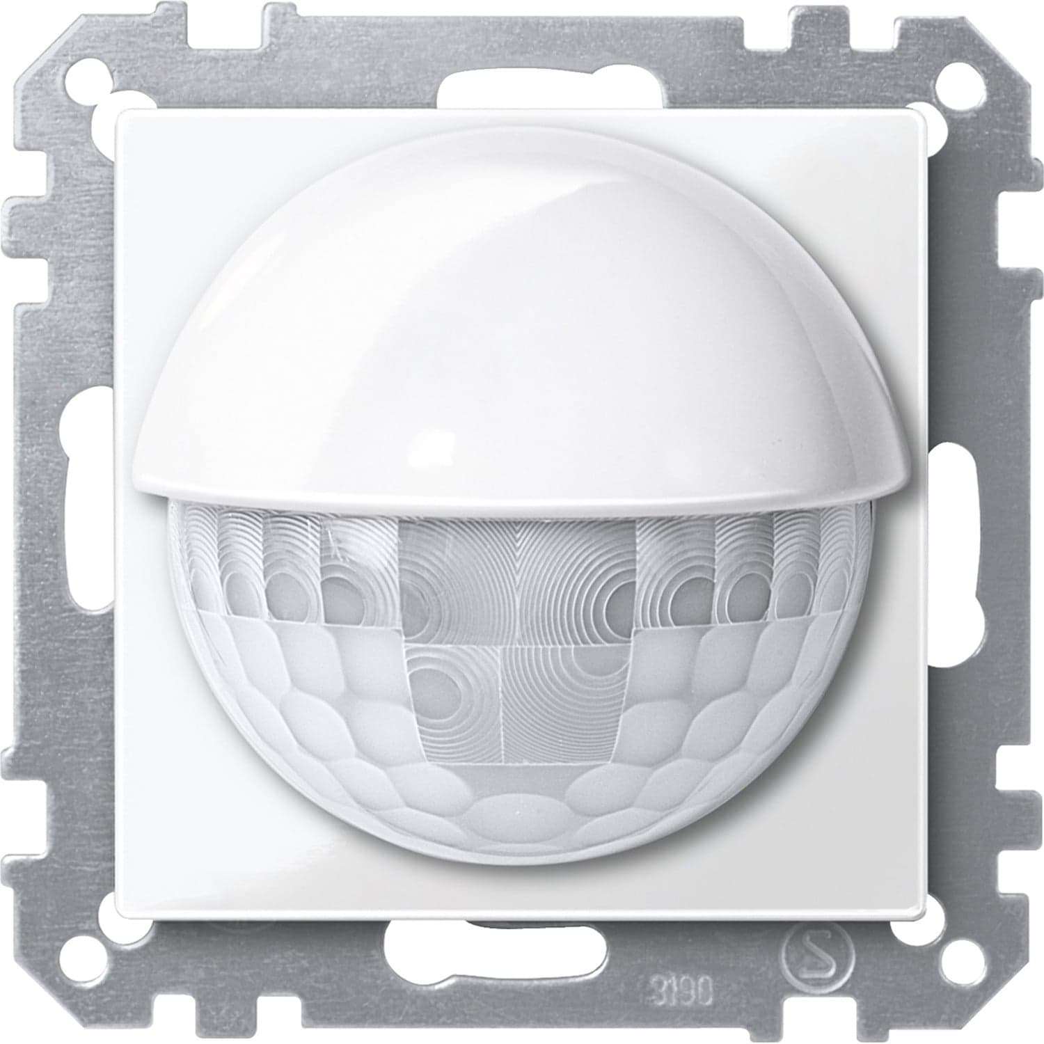 Präsenzmelder Präsenz-Wärme-Sensor mit Busankoppler KNX ARGUS 180 Grad 2,20 Meter, Bewegungsmelder