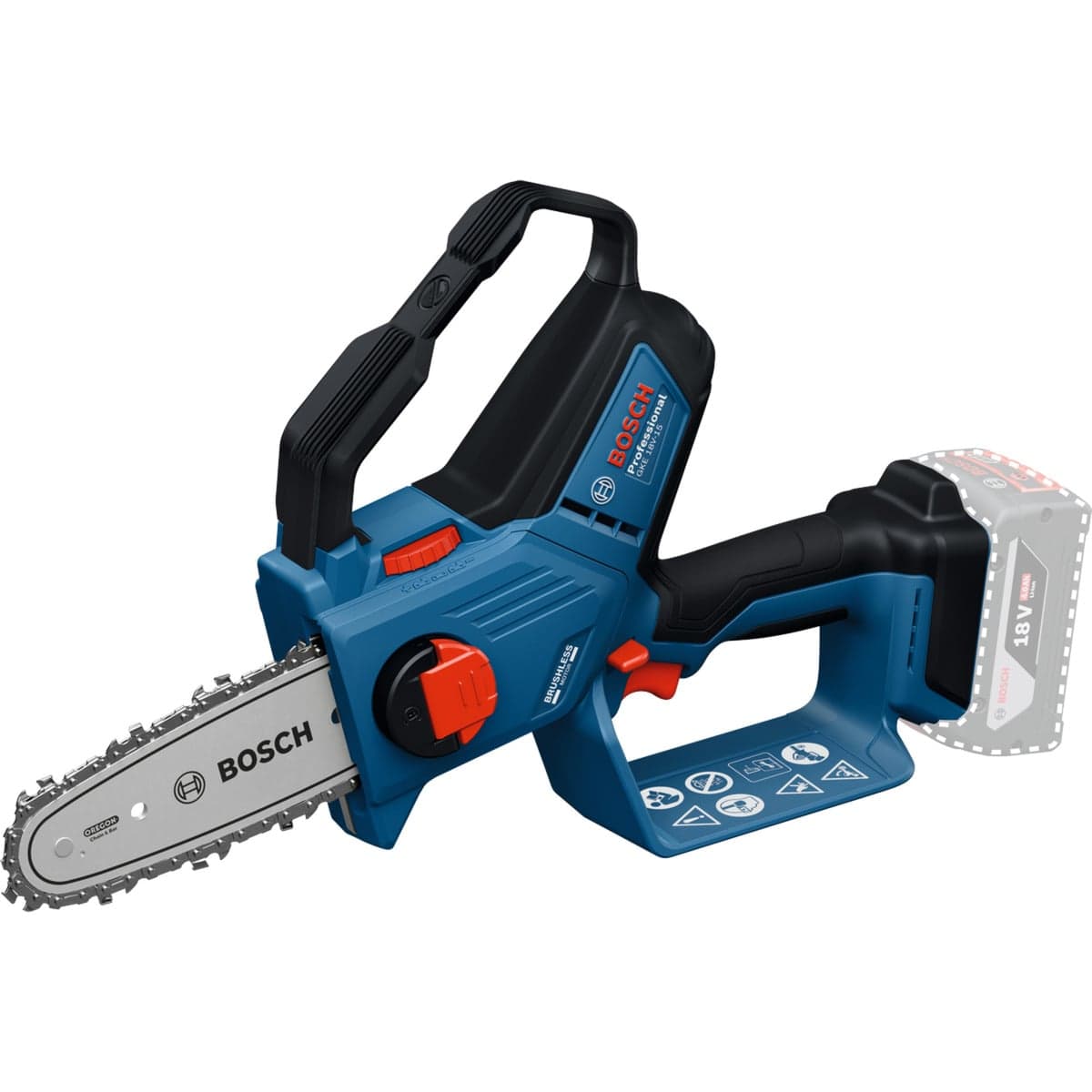 Akku-Astsäge GKE 18V-15 Prodessional solo, 18Volt, Kettensäge