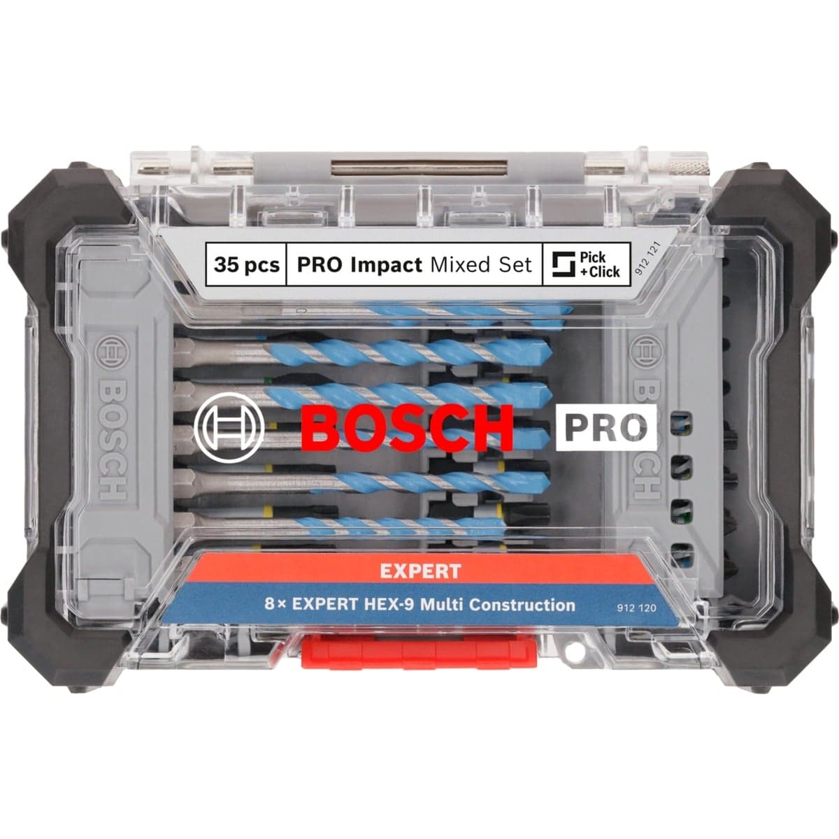 PRO Impact Mixed Bit-Set, 35-teilig, Bohrer- & Bit-Satz