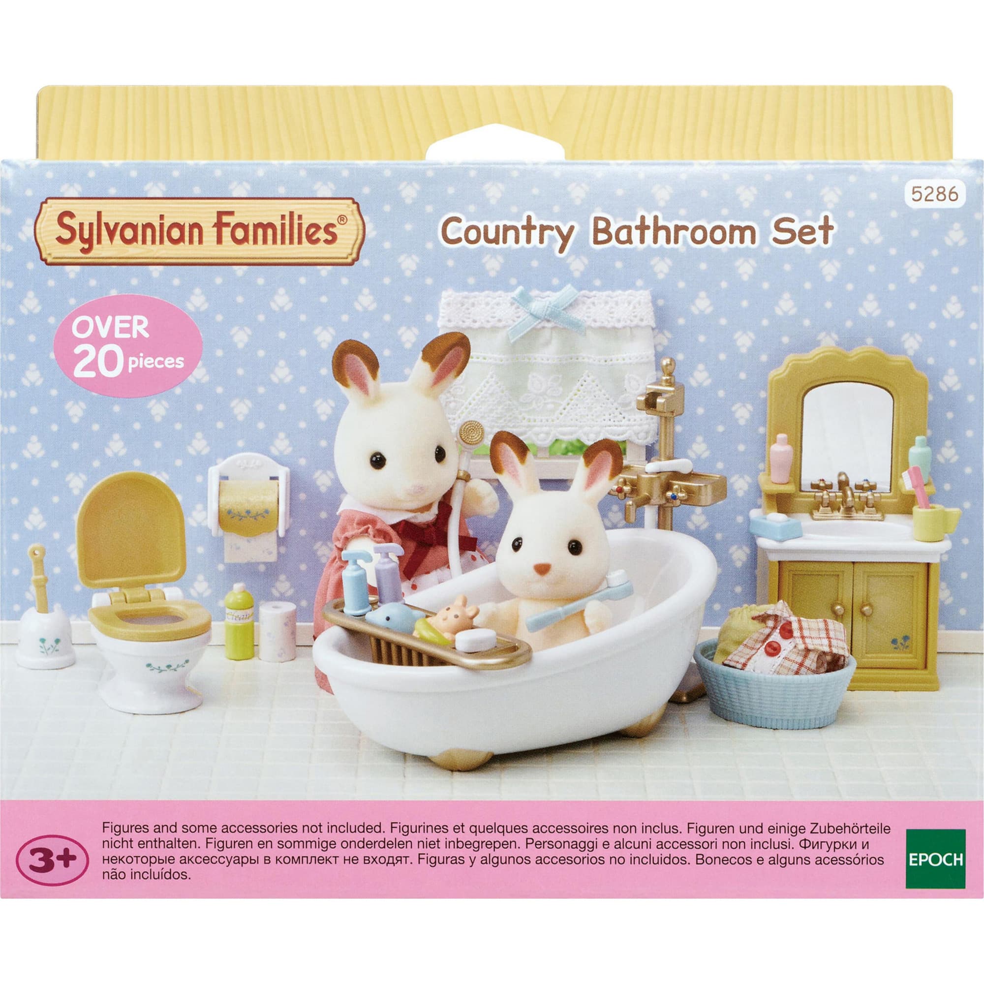 Badezimmer im Landhausstil für Puppenhaus