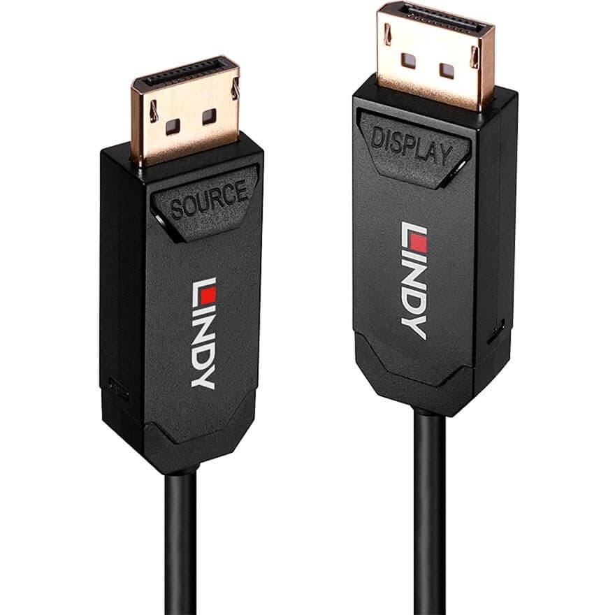 Fibre Optic Hybrid DisplayPort 2.0 UHBR10 Kabel