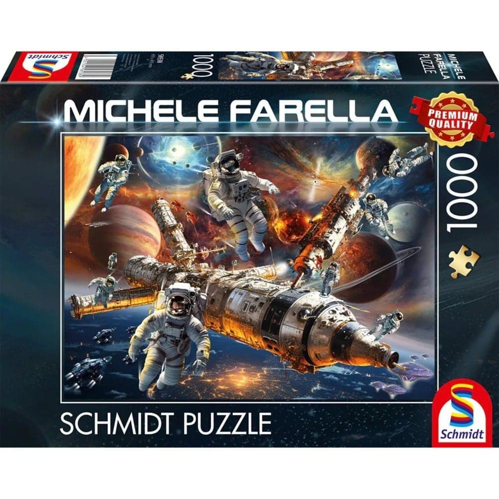 Michele Farella: Magische Sternenwelten - Schwerelos im All, Puzzle