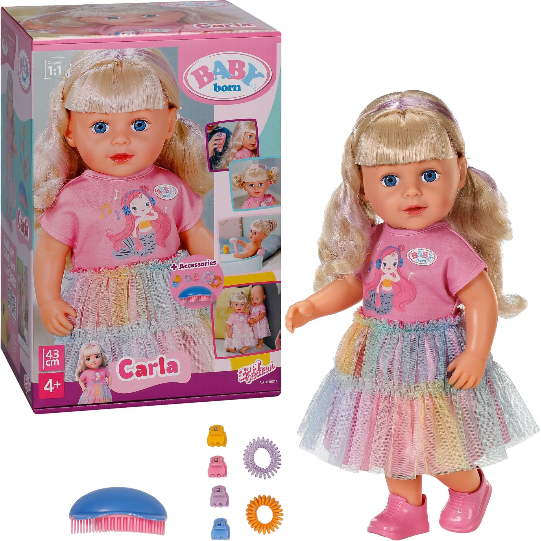 BABY born® Carla 43cm, Puppe