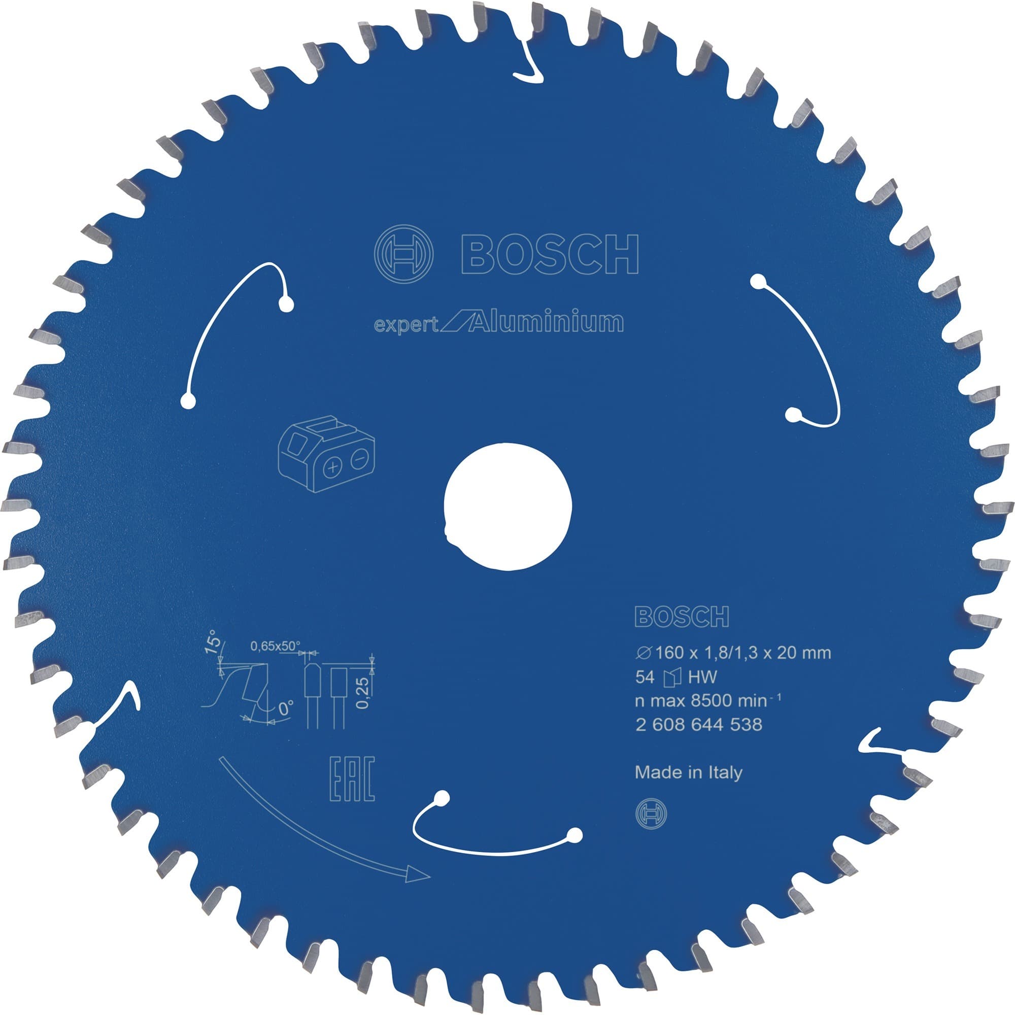 Kreissägeblatt Expert for Aluminium, Ø 160mm, 54Z